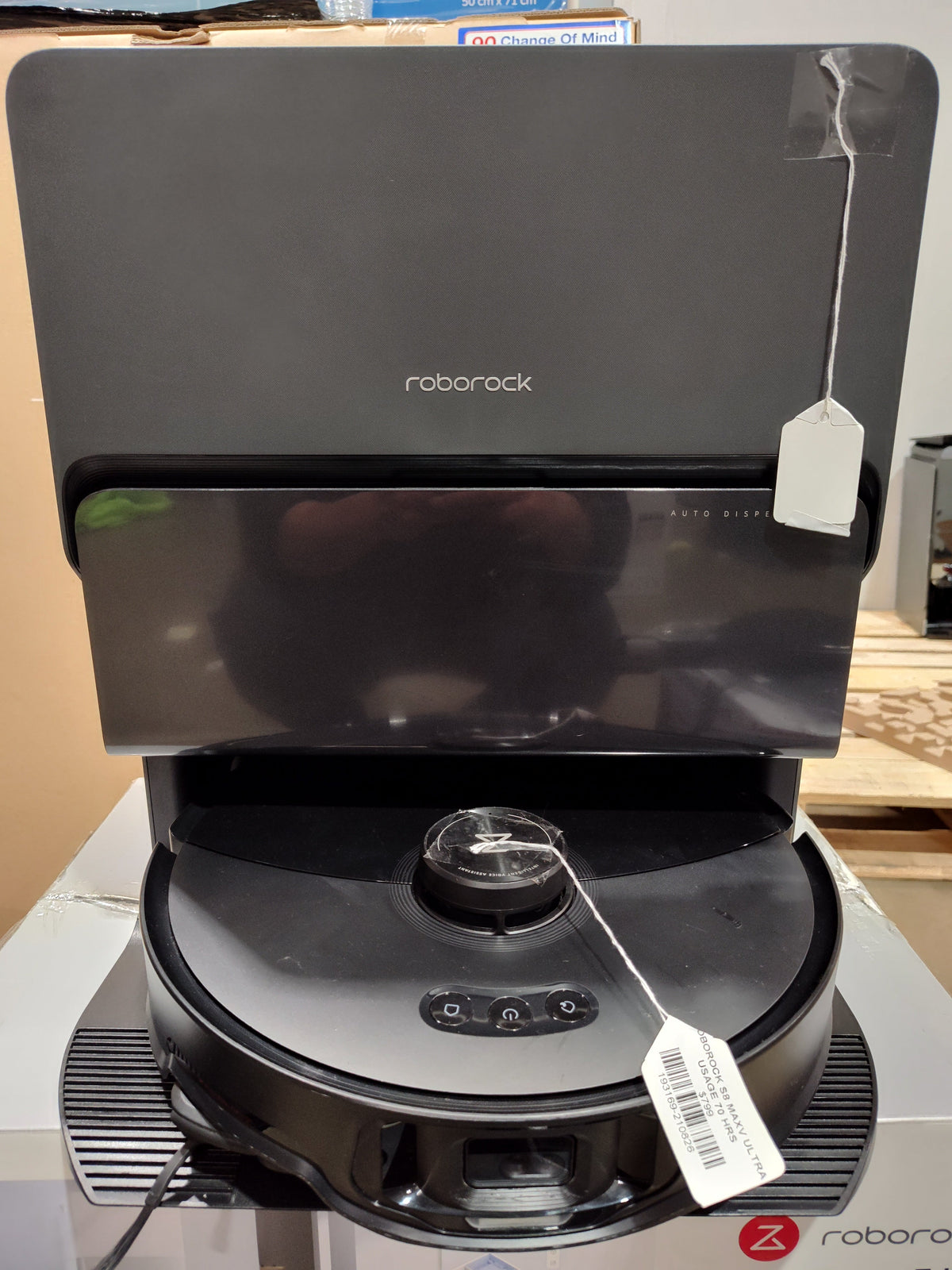 Roborock S8 MaxV Ultra Robot Vacuum and Mop - Good - Refurbished Roborock
