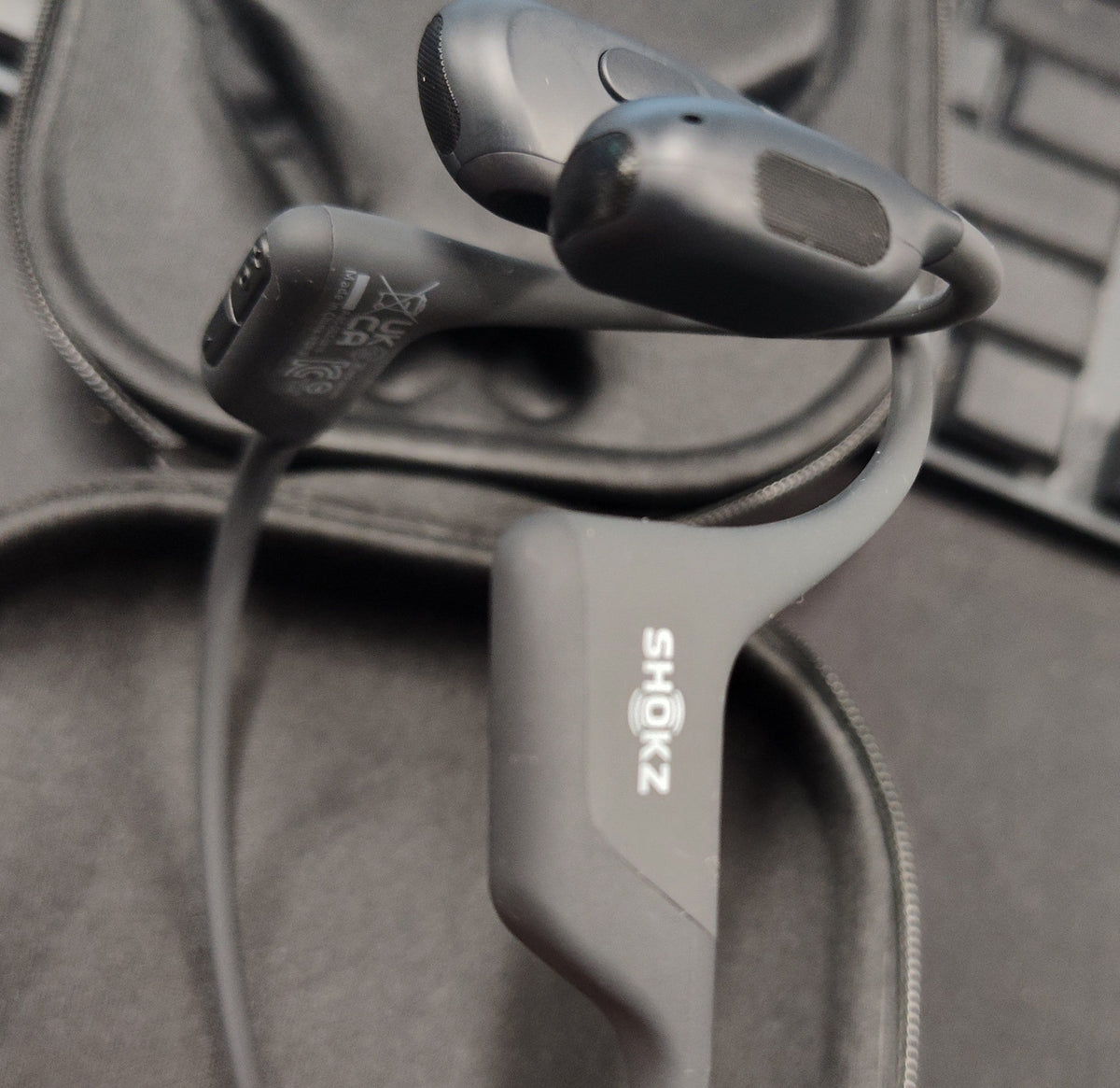 Shokz OpenRun Pro Bone Conduction Headphones Black - As New - Refurbished SHOKZ