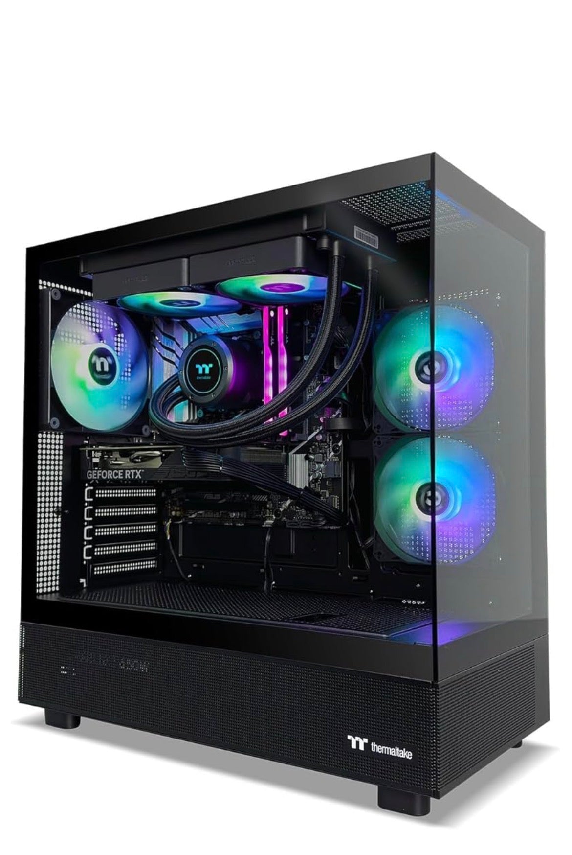 Thermaltake Horizon Gaming PC i5-14400F RTX 4060 32GB RGB RAM 1TB SSD WiFi – As New THERMALTAKE
