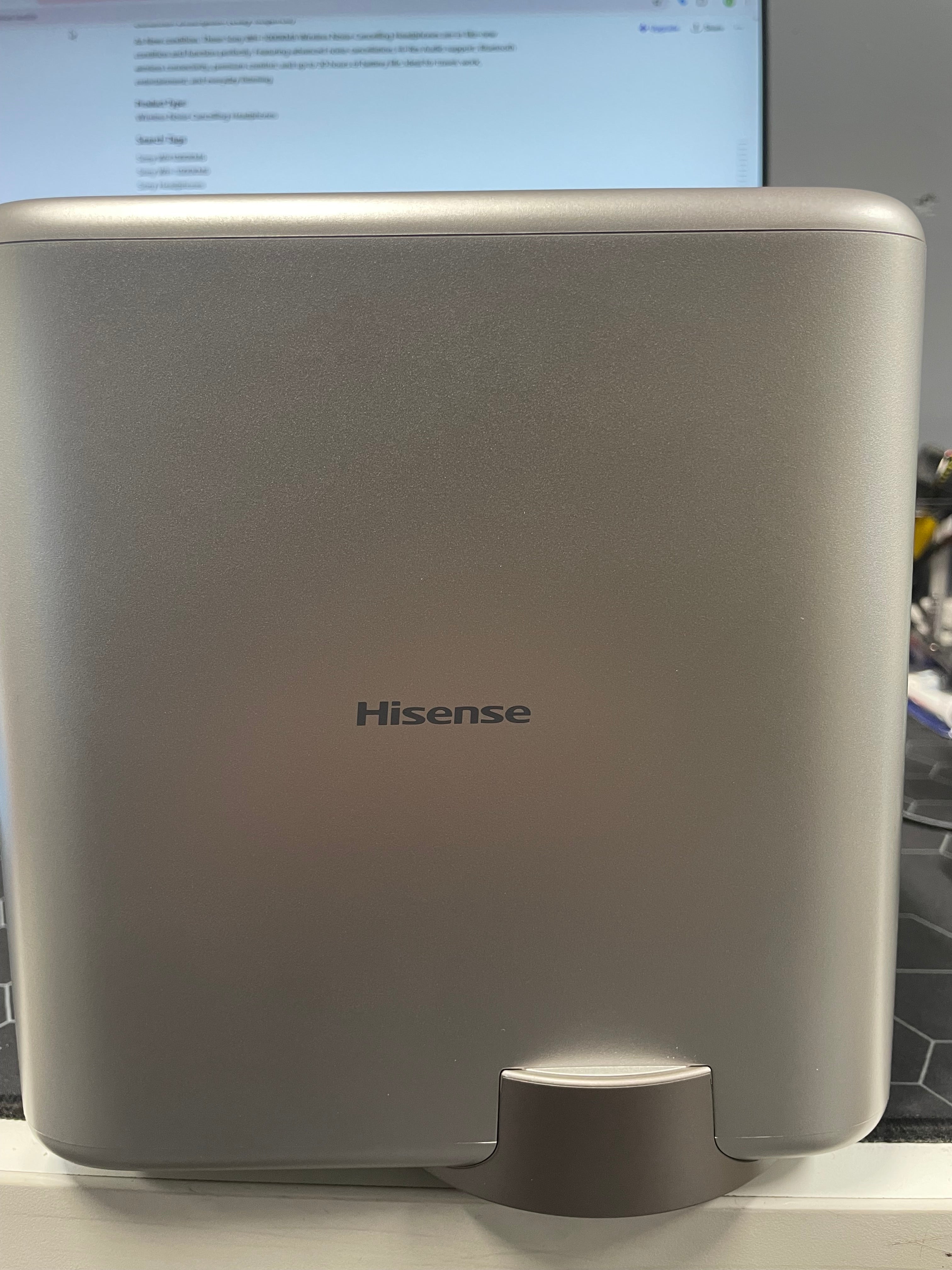 Hisense M2 PRO Tri-Chroma 4K Laser Projector Portable Smart Projector – As New Hisense
