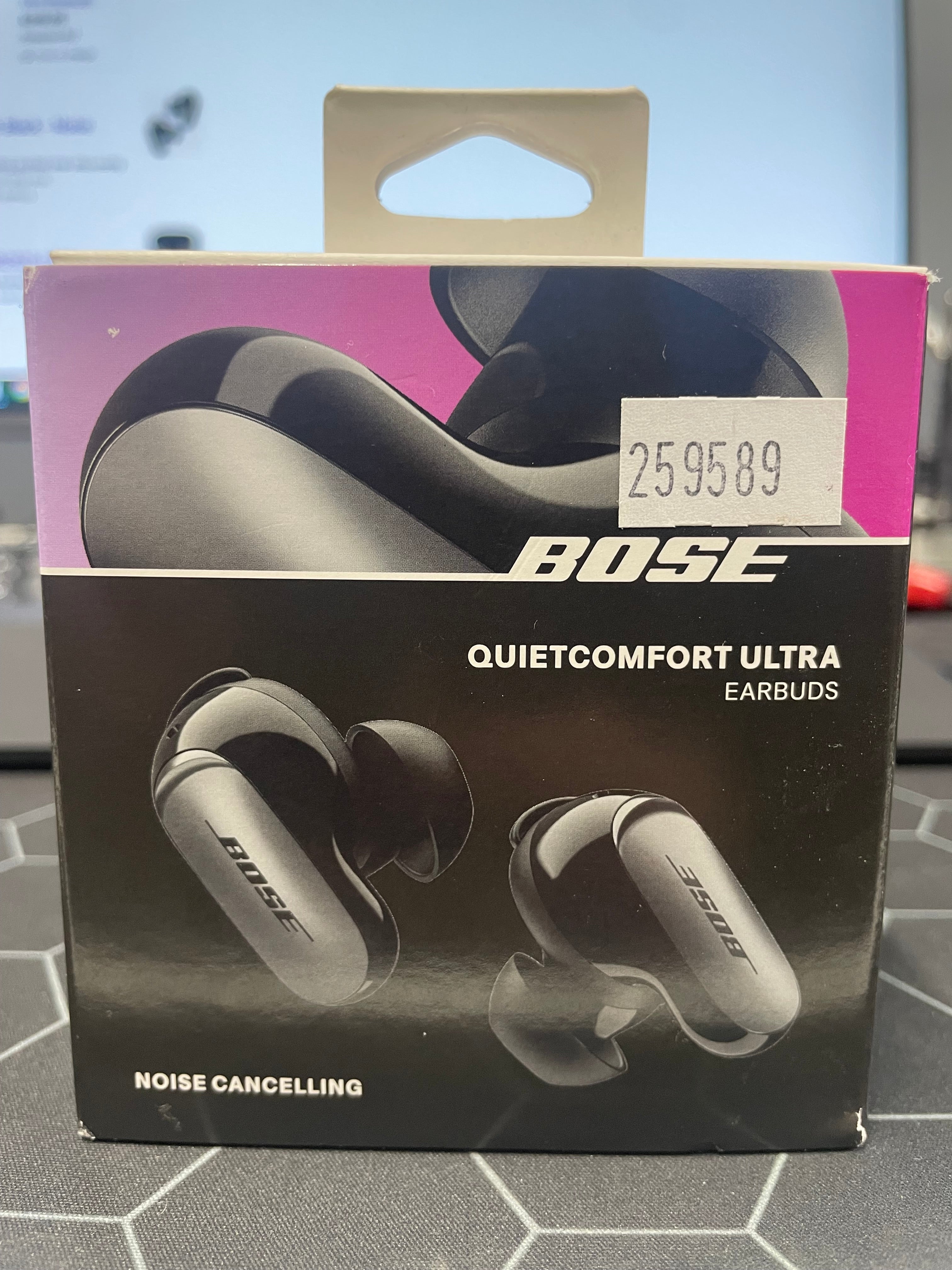 Bose QuietComfort Ultra Wireless Earbuds Noise Cancelling Bluetooth – As New Bose