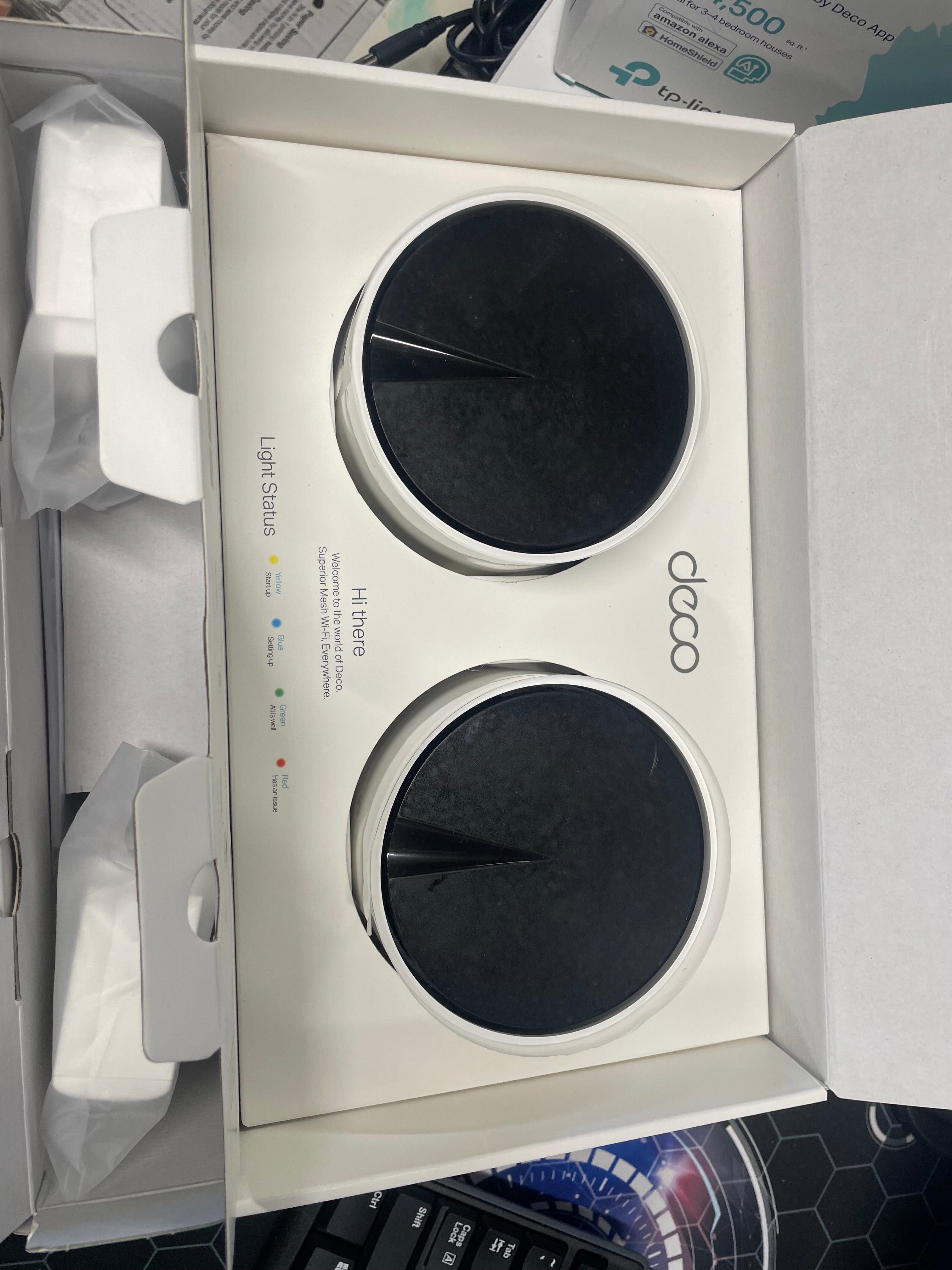 TP-Link Deco X55 AX3000 Mesh WiFi 6 System 2-Pack Whole Home Coverage – As New TP-LINK