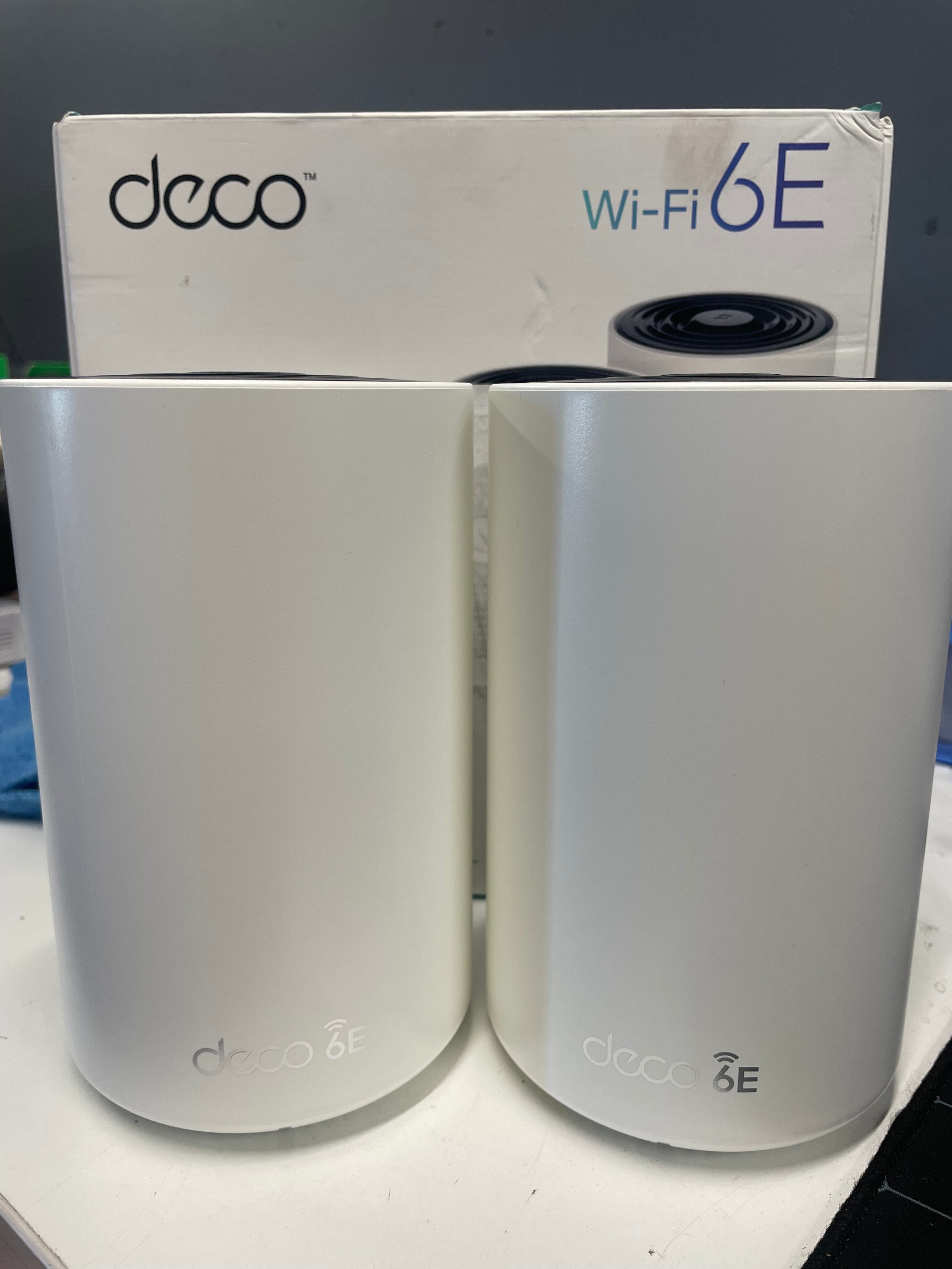 TP-Link Deco XE75 Pro AXE5400 Tri-Band WiFi 6E Mesh System 2-Pack – As New TP-LINK