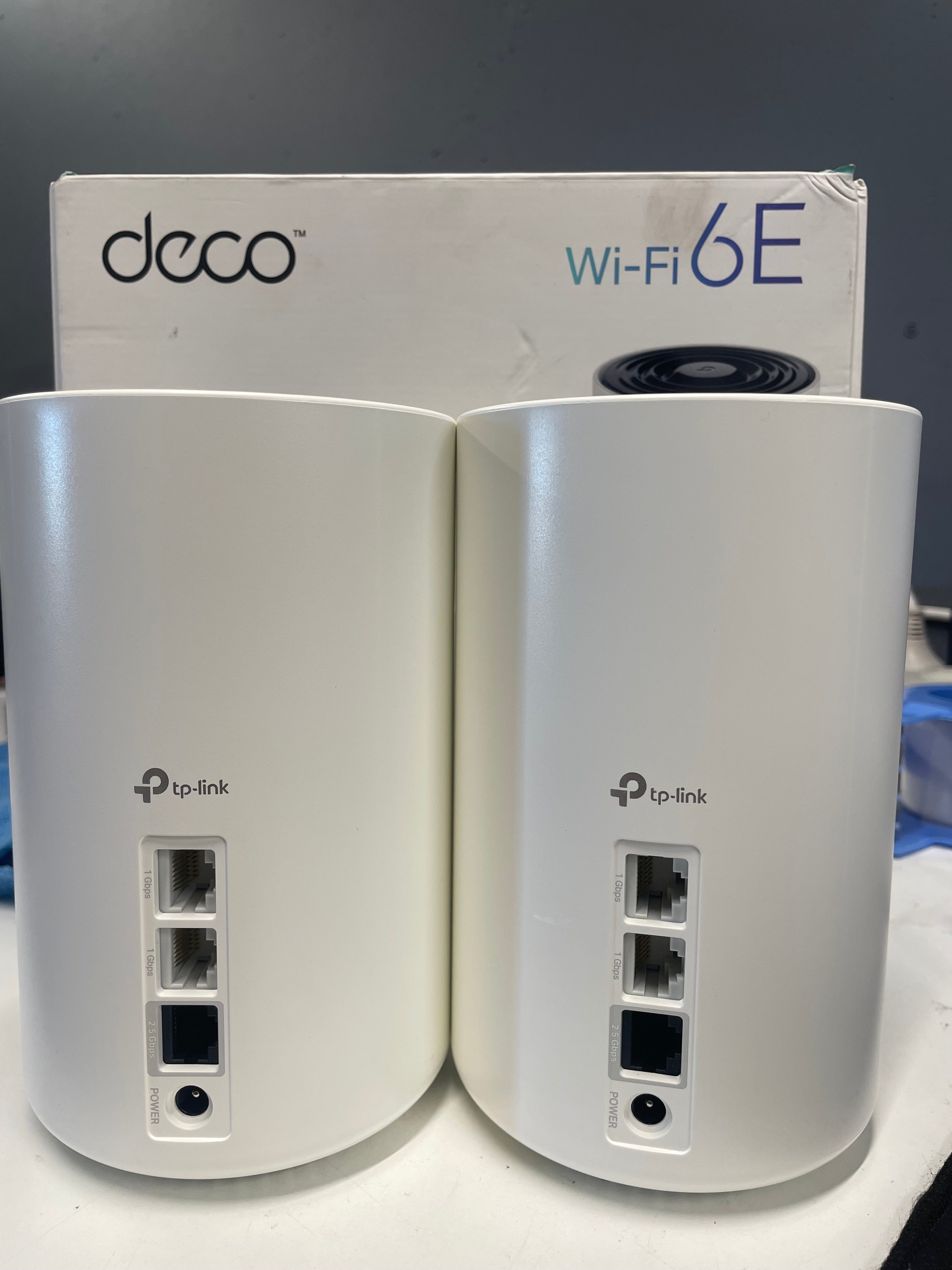 TP-Link Deco XE75 Pro AXE5400 Tri-Band WiFi 6E Mesh System 2-Pack – As New TP-LINK