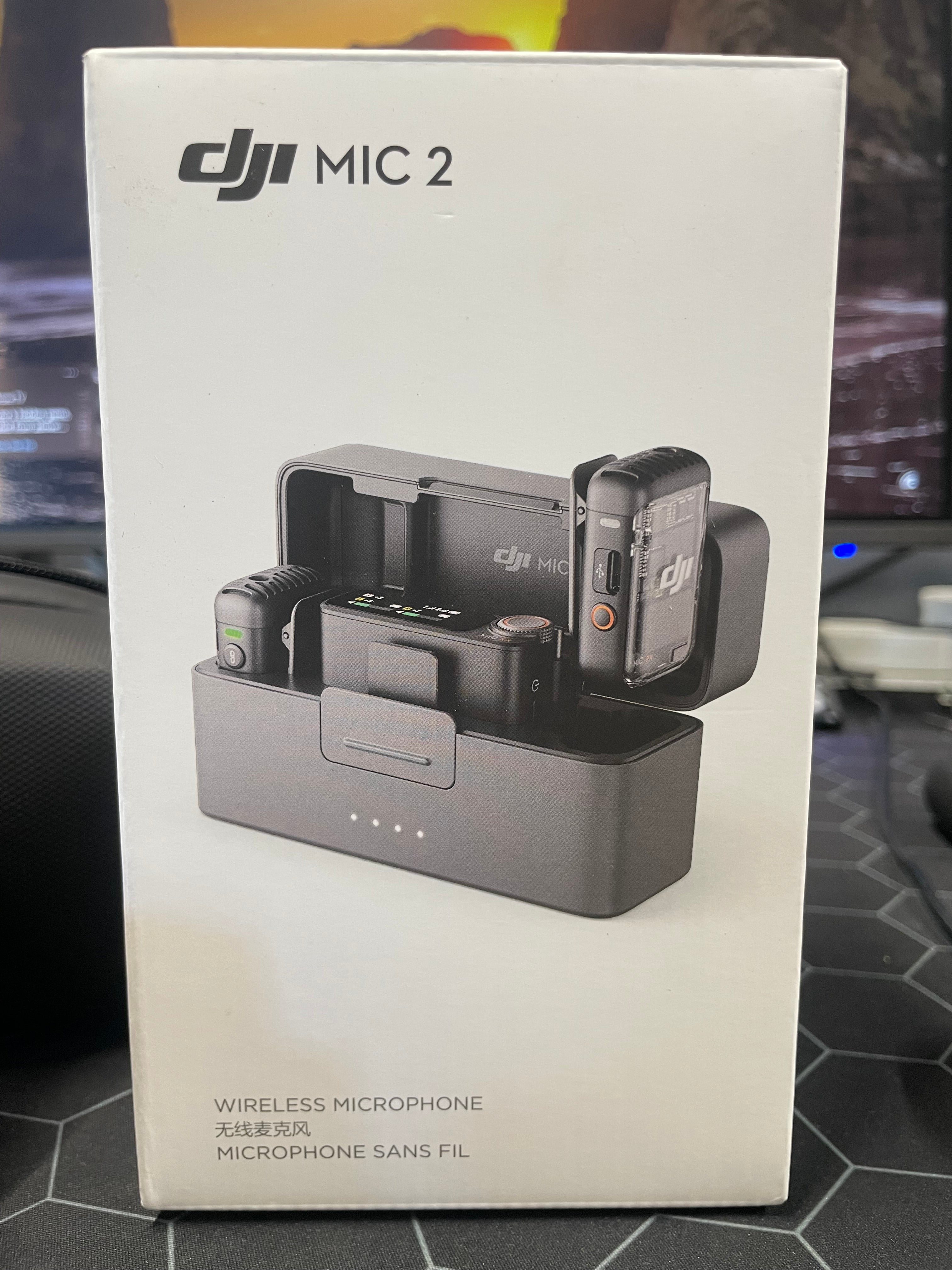 DJI Mic 2 Wireless Microphone System (2 TX + 1 RX + Charging Case) – As New DJI