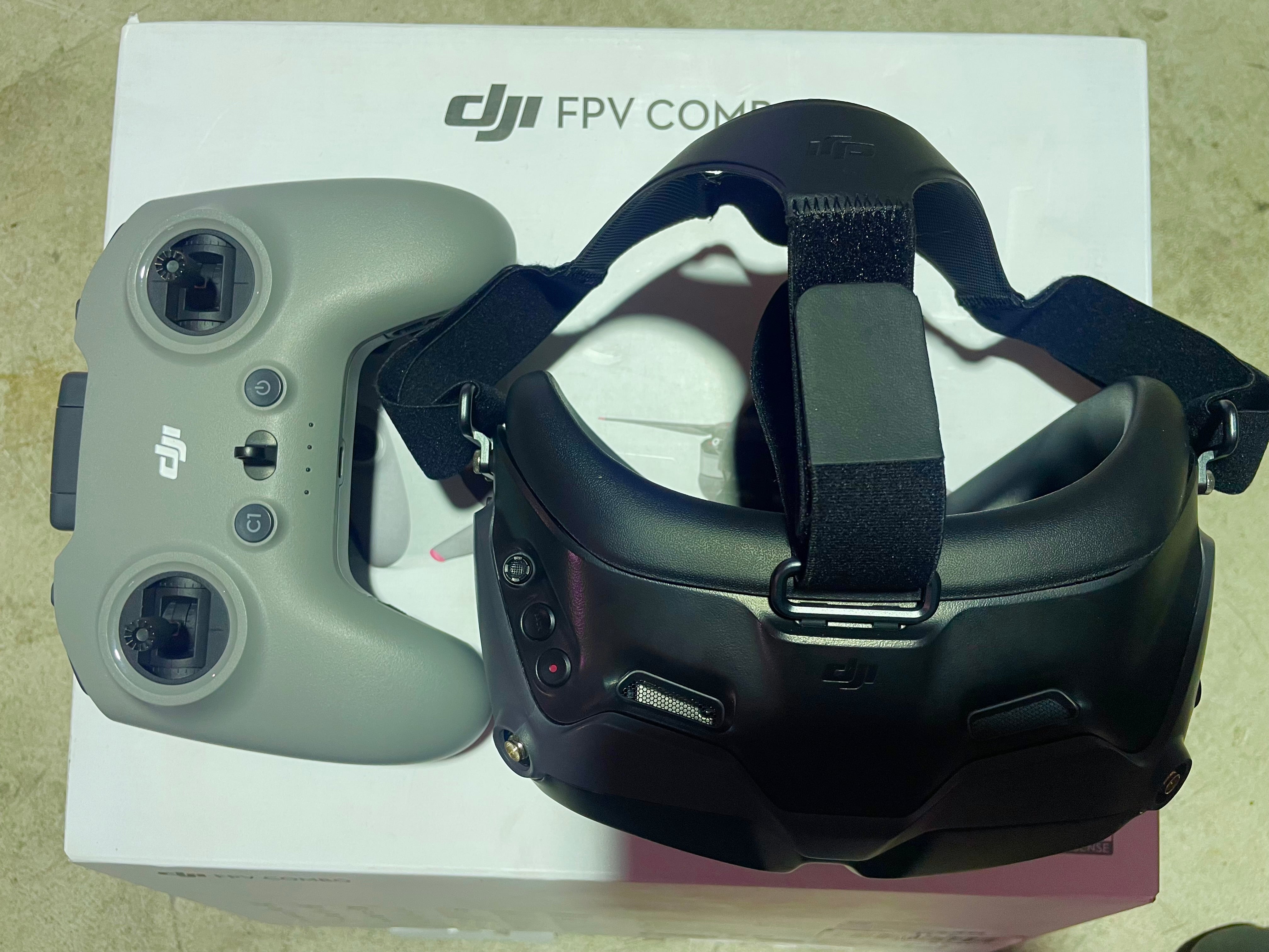 DJI FPV Combo Drone 4K Camera FPV Quadcopter Goggles Controller – As New DJI