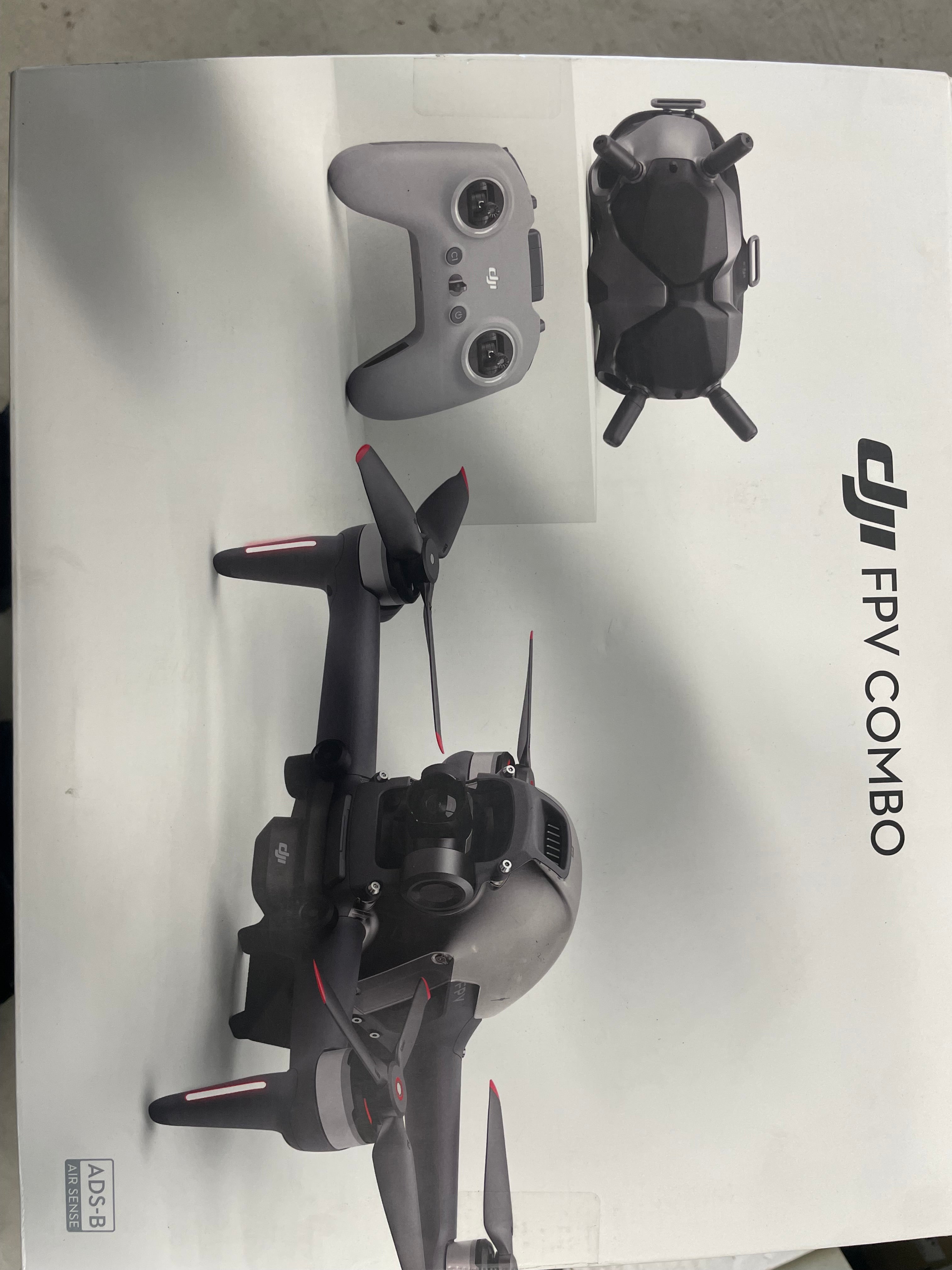 DJI FPV Combo Drone 4K Camera FPV Quadcopter Goggles Controller – As New DJI
