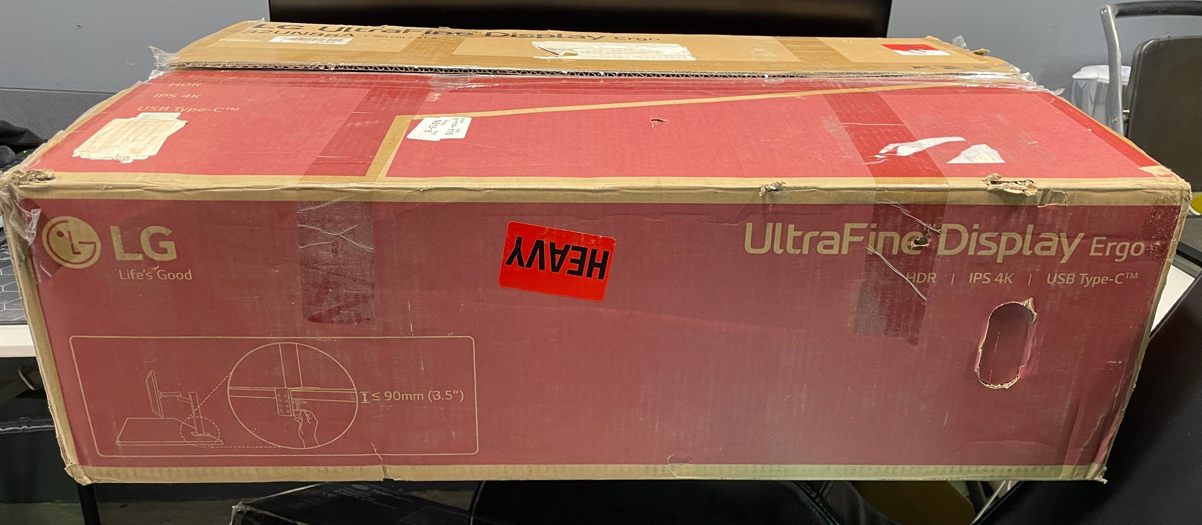 LG UltraFine Ergo 32UN88A 31.5" 4K UHD IPS Monitor with Ergo Stand – As New LG