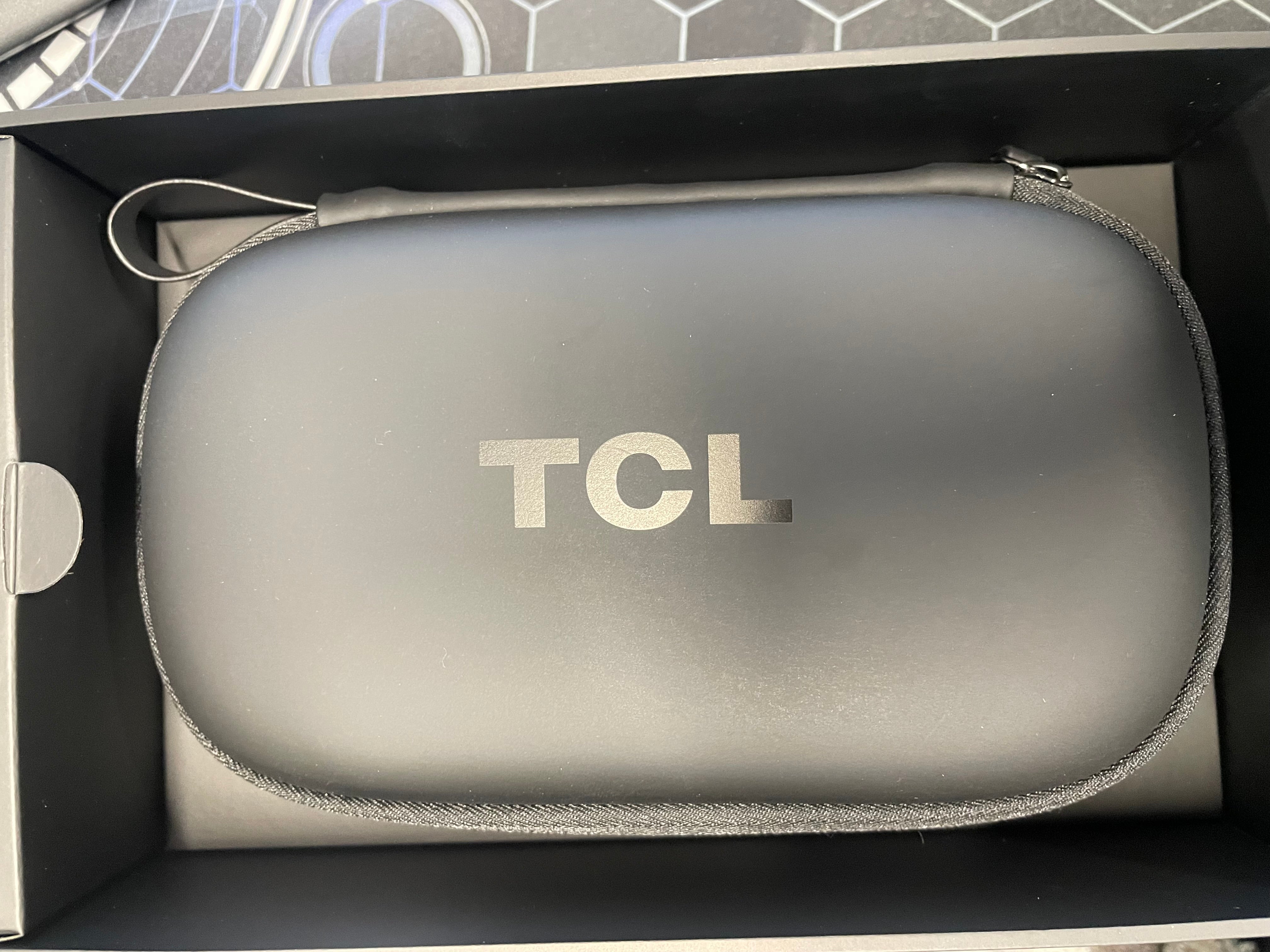 TCL NXTWEAR S+ XR Smart Glasses with MiraScreen SPQ01 Portable Adapter – As New TCL