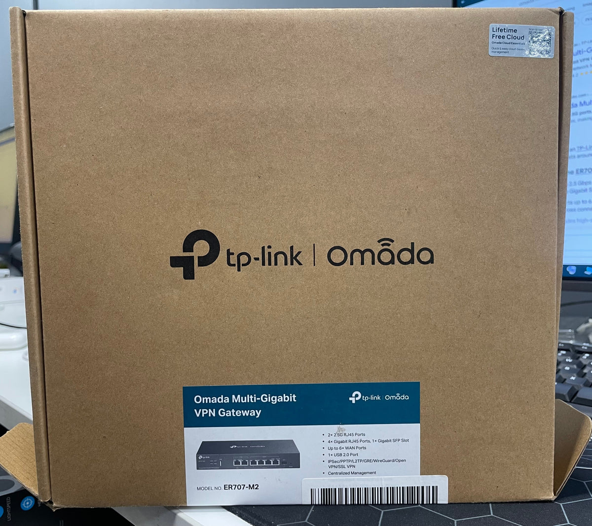 TP-Link Omada Multi-Gigabit VPN Gateway (ER707-M2) - As New - Refurbished TP-LINK