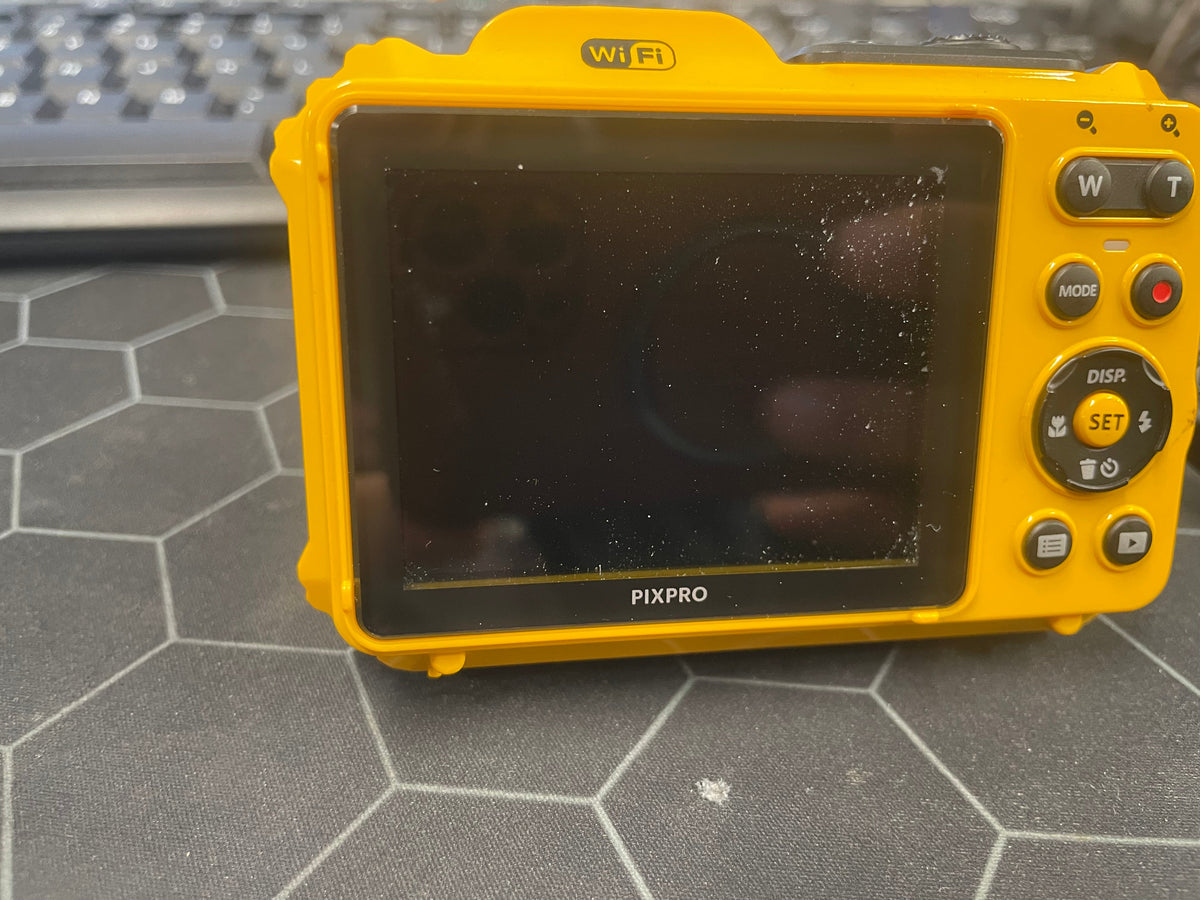 Kodak PIXPRO WPZ2 Digital Camera, Yellow - Good - Refurbished KODAK