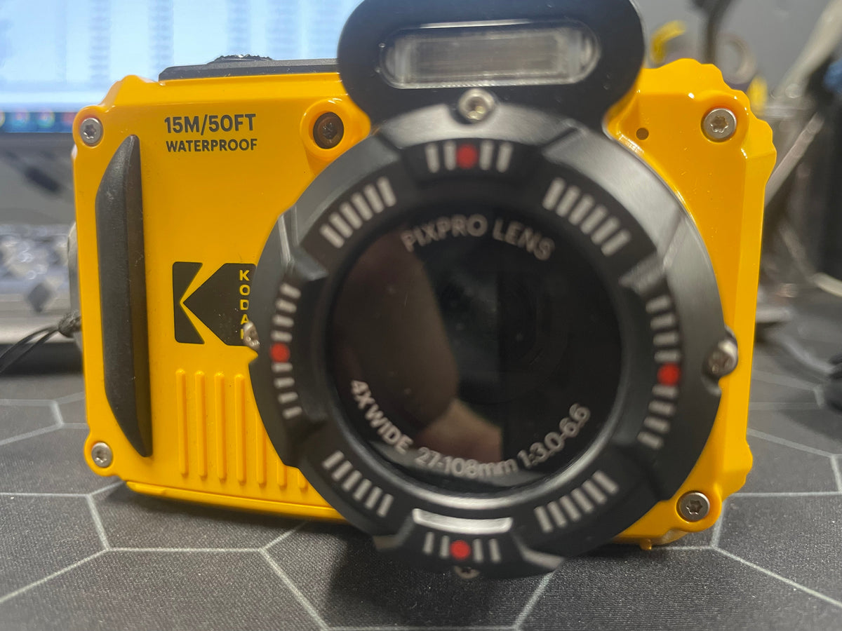 Kodak PIXPRO WPZ2 Digital Camera, Yellow - Good - Refurbished KODAK