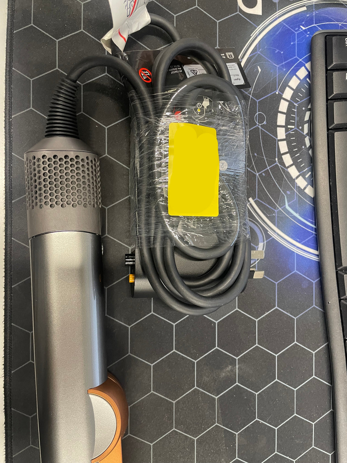 Dyson Airstrait Straightener and Dryer Bright Nickel/Rich Copper - Good Condition - Refurbished DYSON