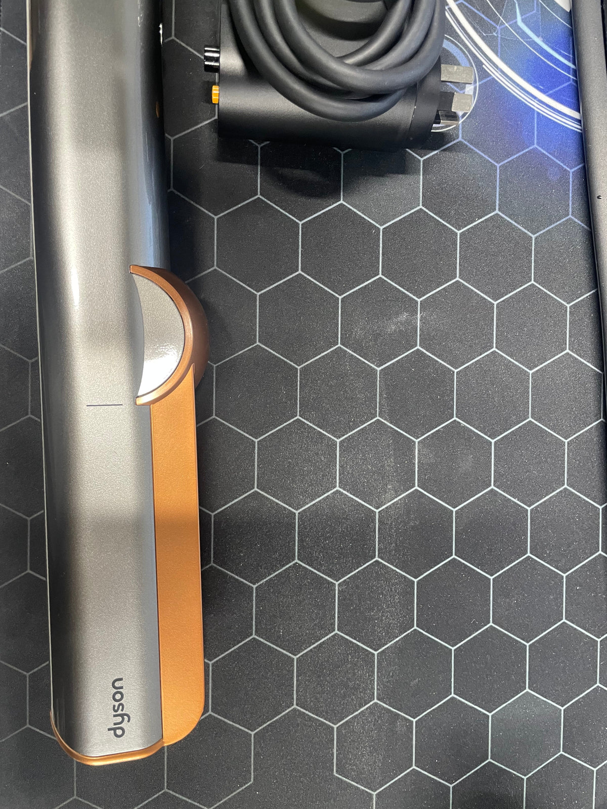 Dyson Airstrait Straightener and Dryer Bright Nickel/Rich Copper - Good Condition - Refurbished DYSON