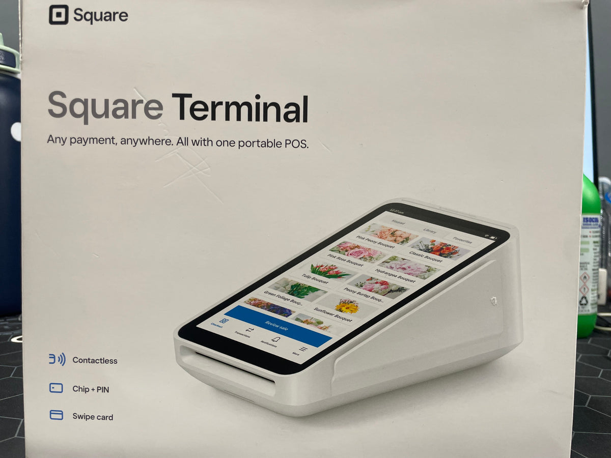 Square Terminal EFTPOS Payment Terminal with Receipt Paper - Excellent - Refurbished SQUARE