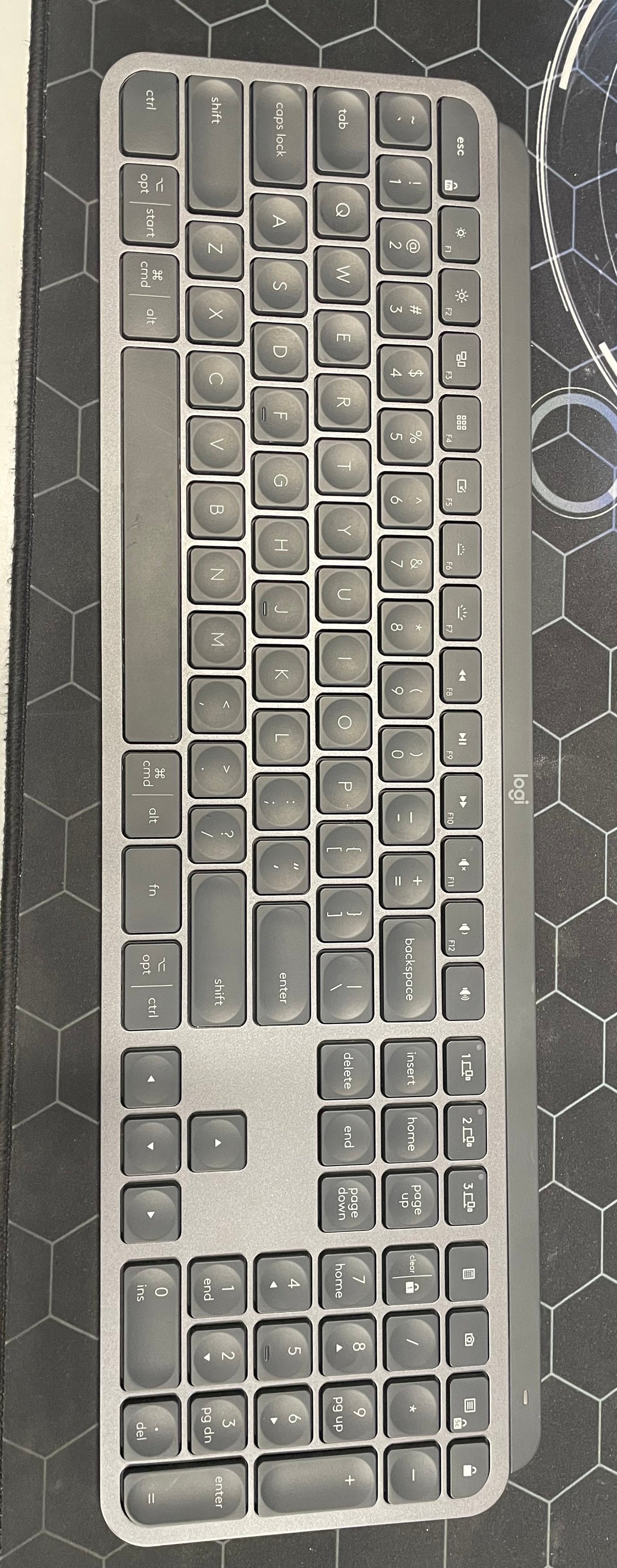 Logitech MX Keys Y-R0073 Wireless Illuminated Keyboard - Good - Refurbished Logitech