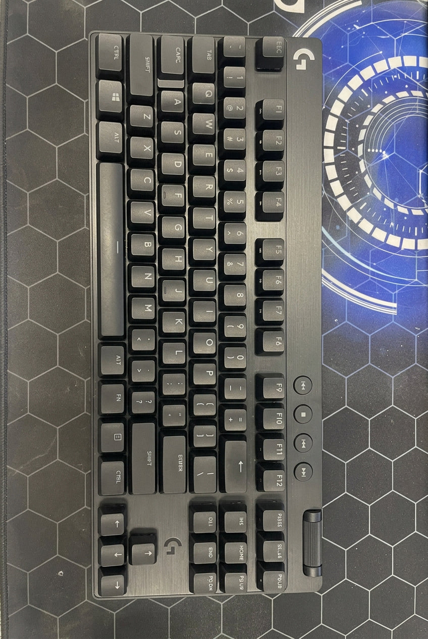 Logitech G PRO X TKL RAPID Wired Gaming Keyboard Black - As New - Refurbished Logitech