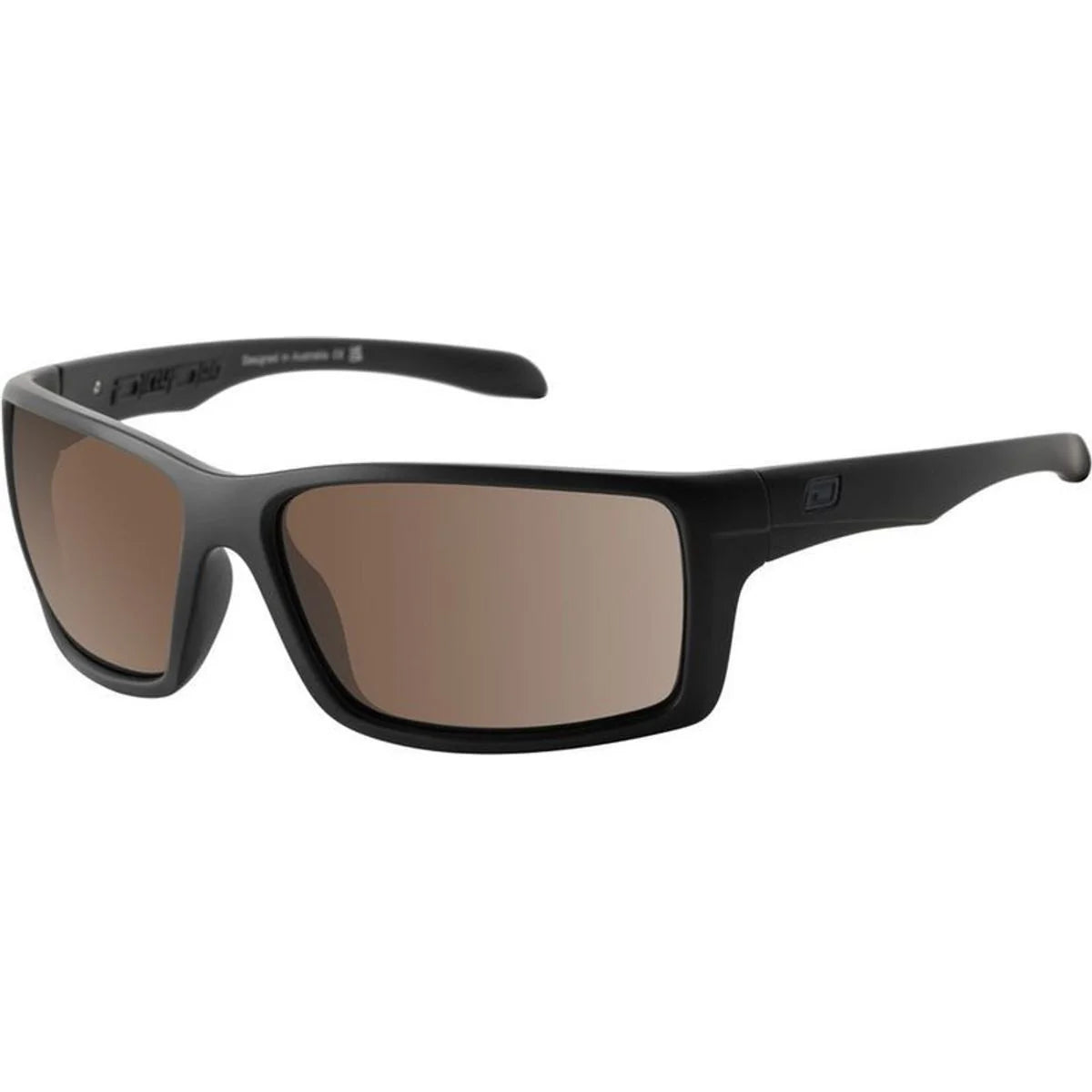 Dirty Dog Knuckle Polarised Sunglasses Satin Black/Brown – 64-42-16-126 DIRTY DOG