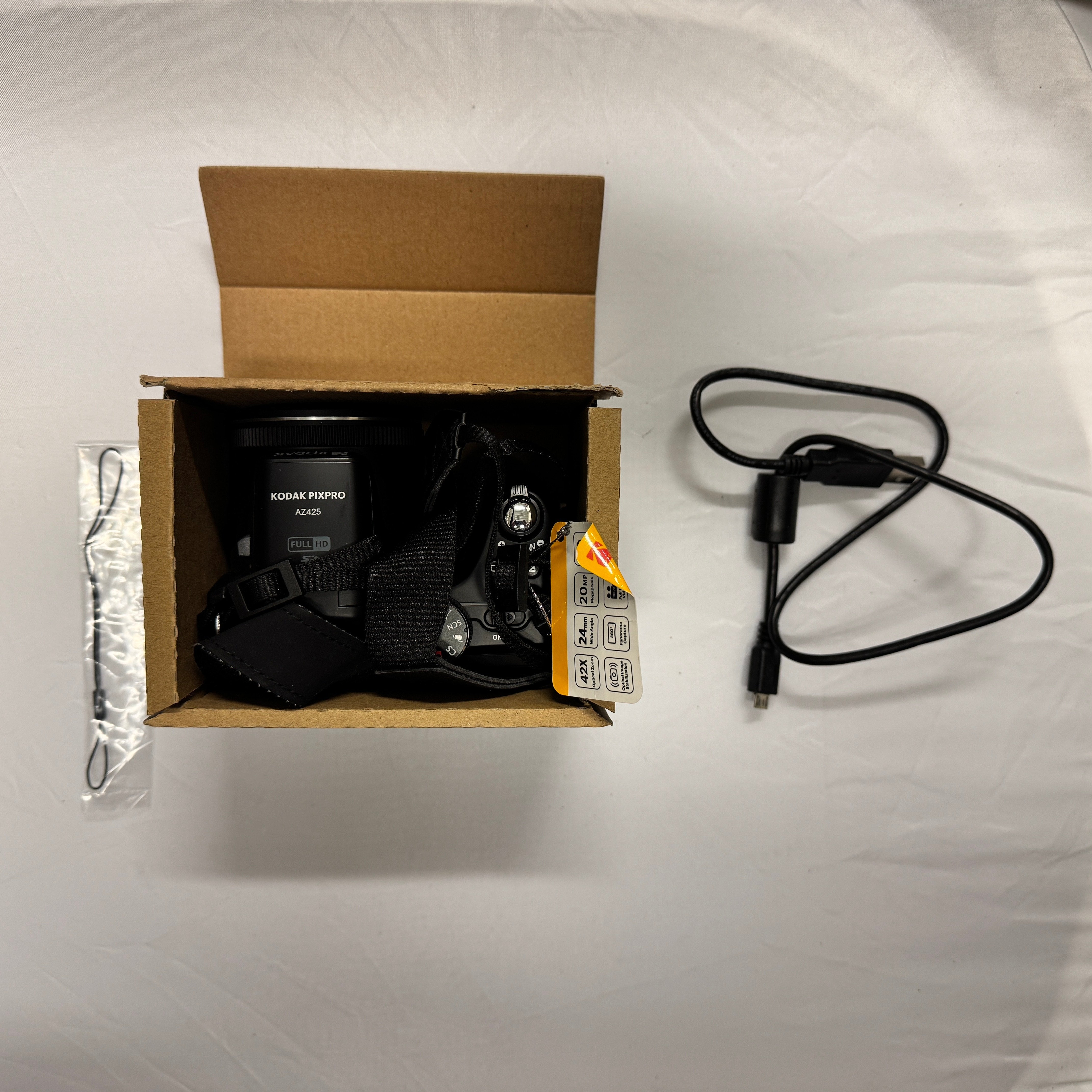 *FAULTY* Kodak PIXPRO AZ425 Astro Zoom 20MP Digital Camera - Black - *F-GRADE* KODAK