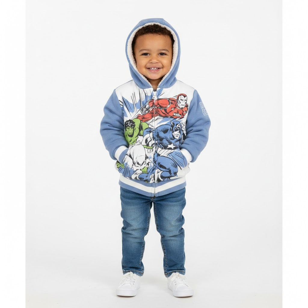 Marvel Kids Plush Hoodie Mr Bargain