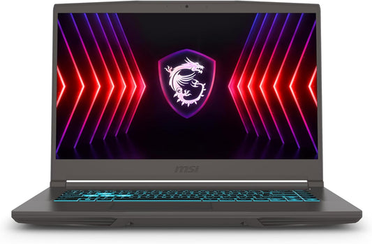 MSI Thin 15 B13UC-2443AU, 15" FHD 144Hz Gaming Laptop, Intel i5-13420H, 16GB DDR4, 512GB SSD, NVIDIA GeForce RTX 3050, Windows 11 Home, Cosmos Gray-As New Condition MSI