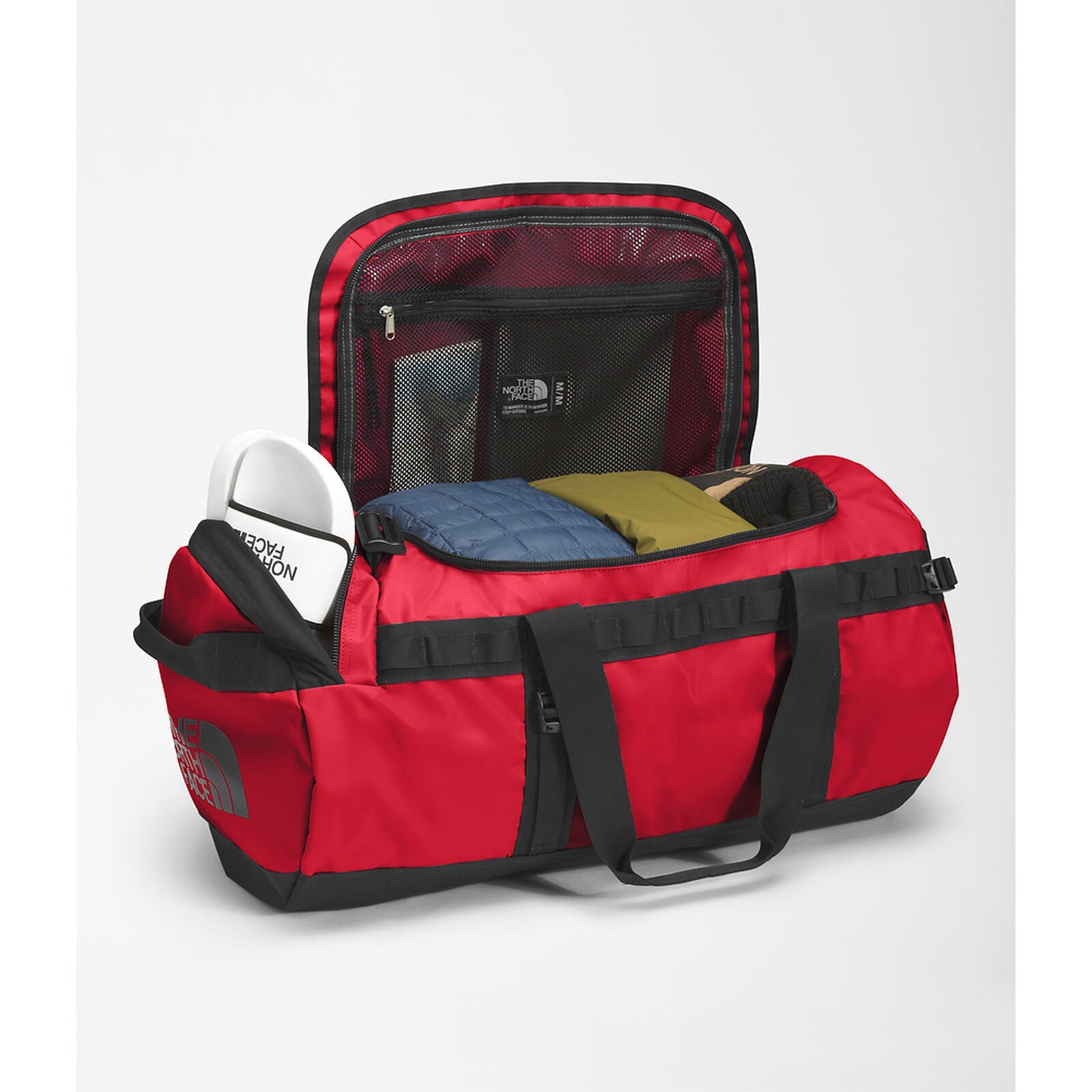 The North Face Unisex Adult's Base Camp Duffel Bag - Medium, TNF Red/TNF Black, Medium The North Face