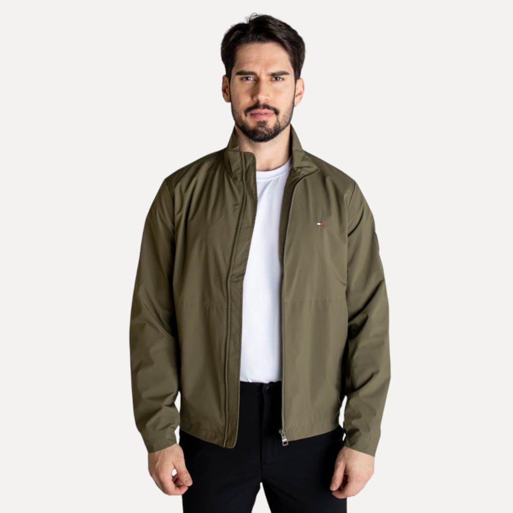 Tommy Hilfiger Blouson Jacket, Army Green, Small