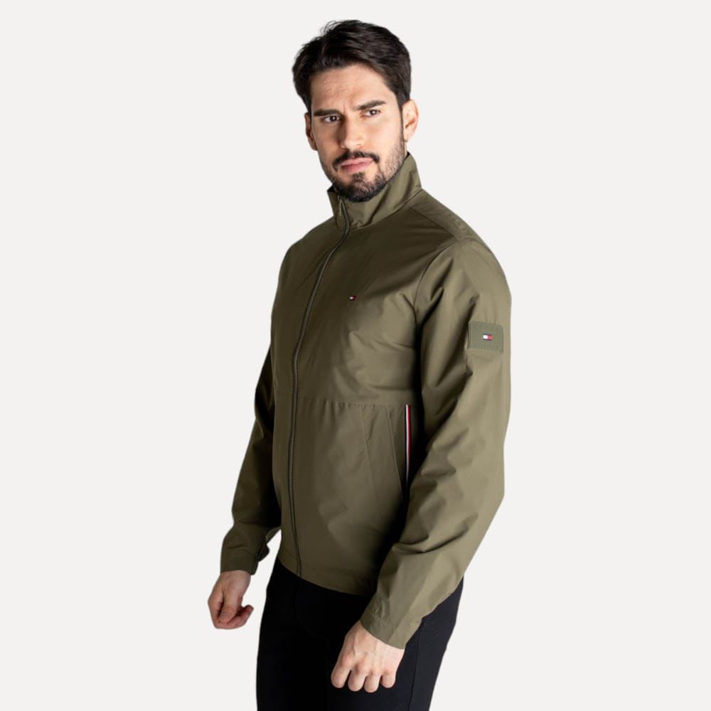 Tommy Hilfiger Blouson Jacket, Army Green, Small