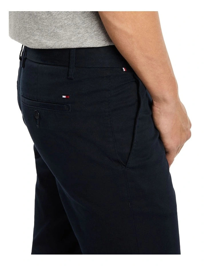 Tommy Hilfiger Flex Slim Fit Stretch Men's 42 /30''  Straight Leg Pants Navy Blue Tommy Hilfiger
