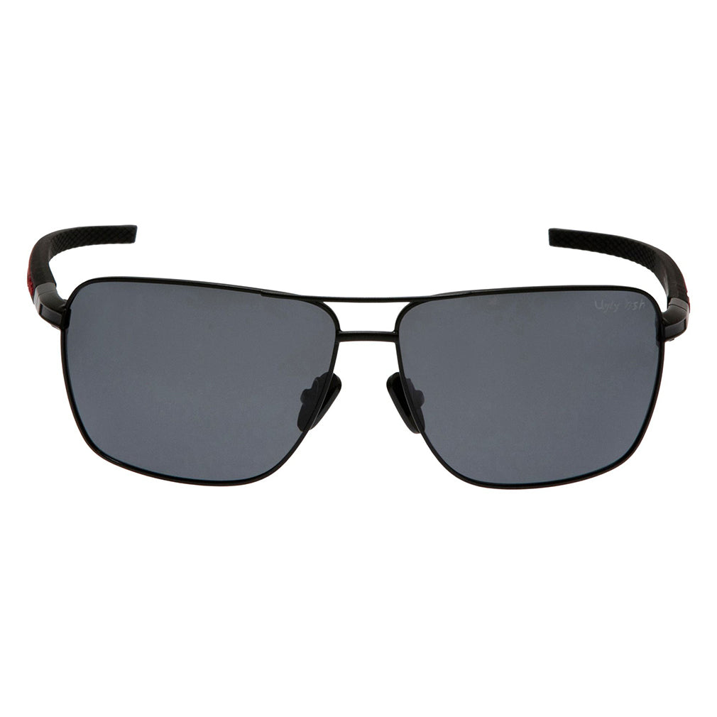 Ugly Fish PT24166 Polarised Sunglasses Aluminium Black/Smoke – 60-44-18-120 UGLY FISH