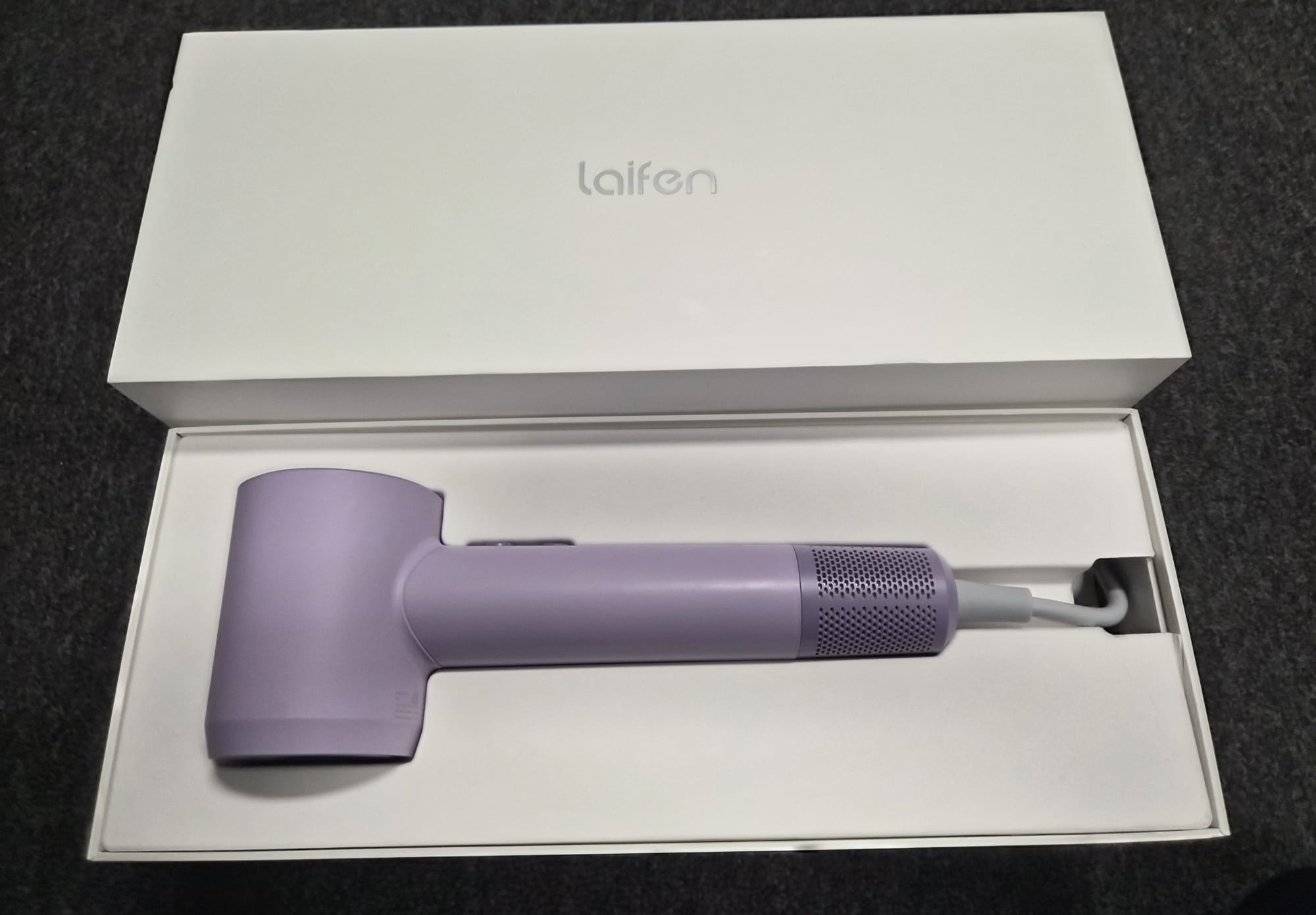 Laifen SE High-Speed Hair Dryer - Purple  (2 Nozzles) Laifen