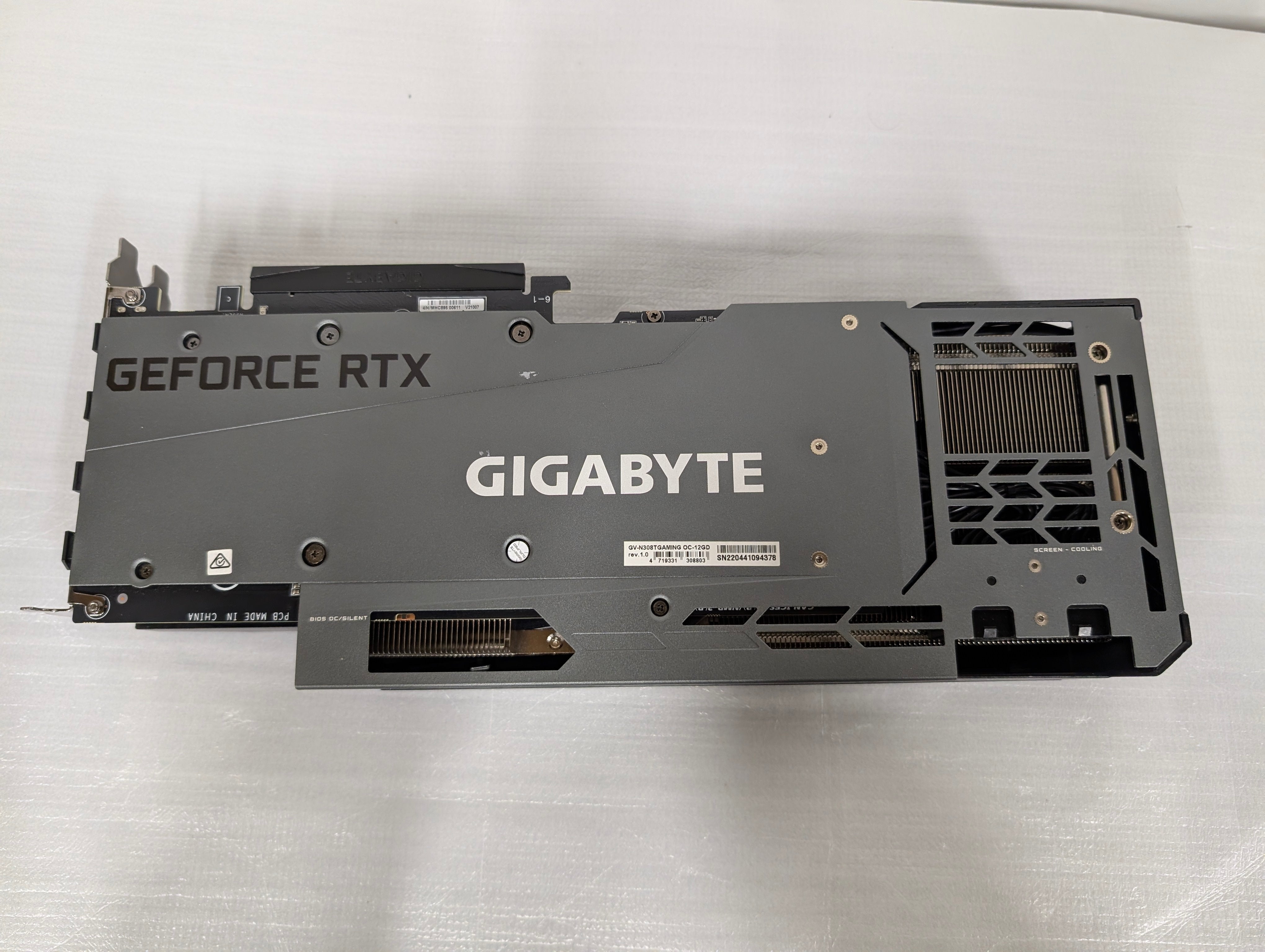 Gigabyte GeForce RTX 3080 Ti Gaming OC 12GB GDDR6X PCIe 4.0 Graphics Card - As New GIGABYTE