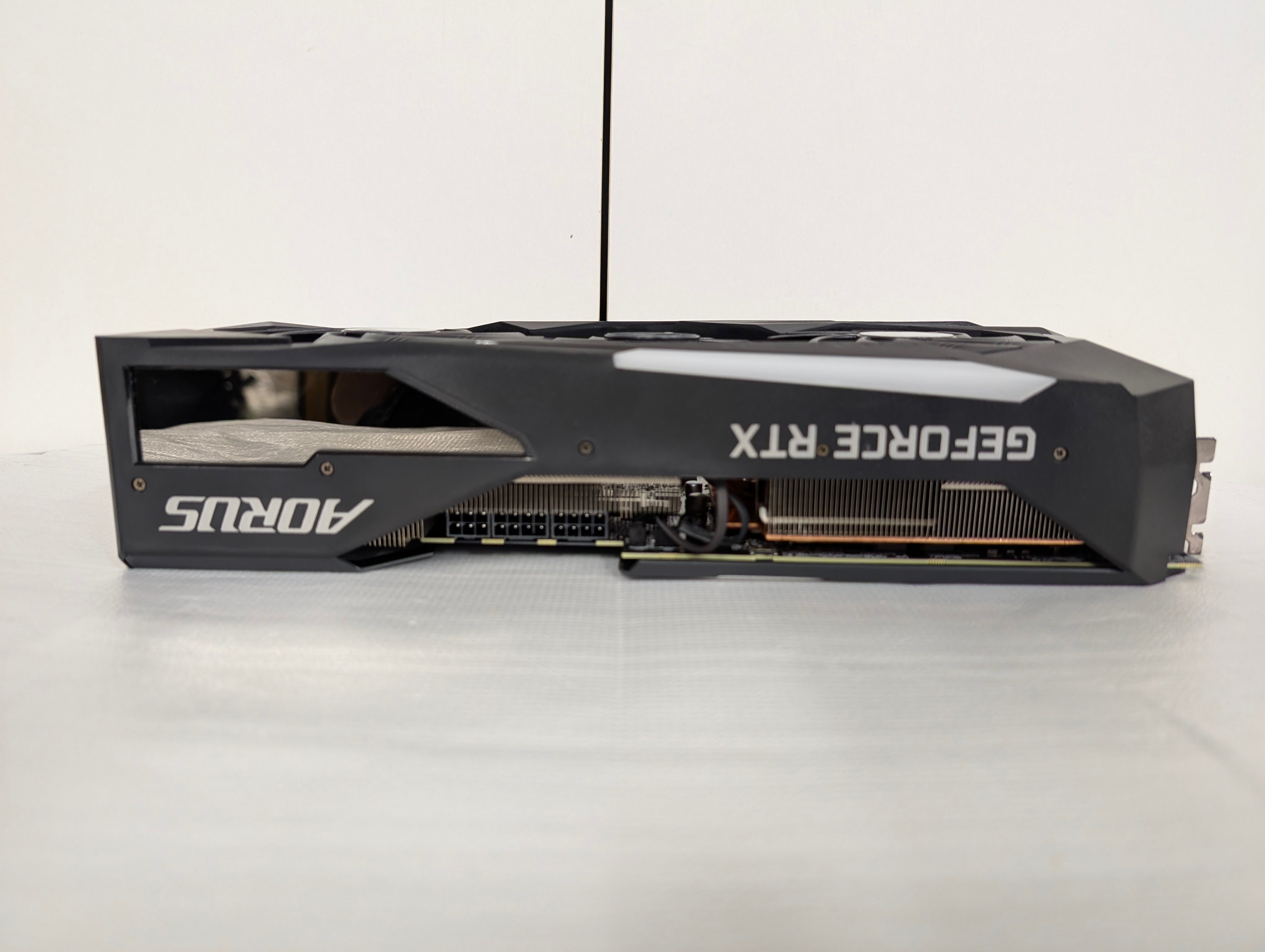 Gigabyte AORUS GeForce RTX 3070 Ti MASTER 8GB GDDR6X Graphics Card RGB LCD – As New GIGABYTE