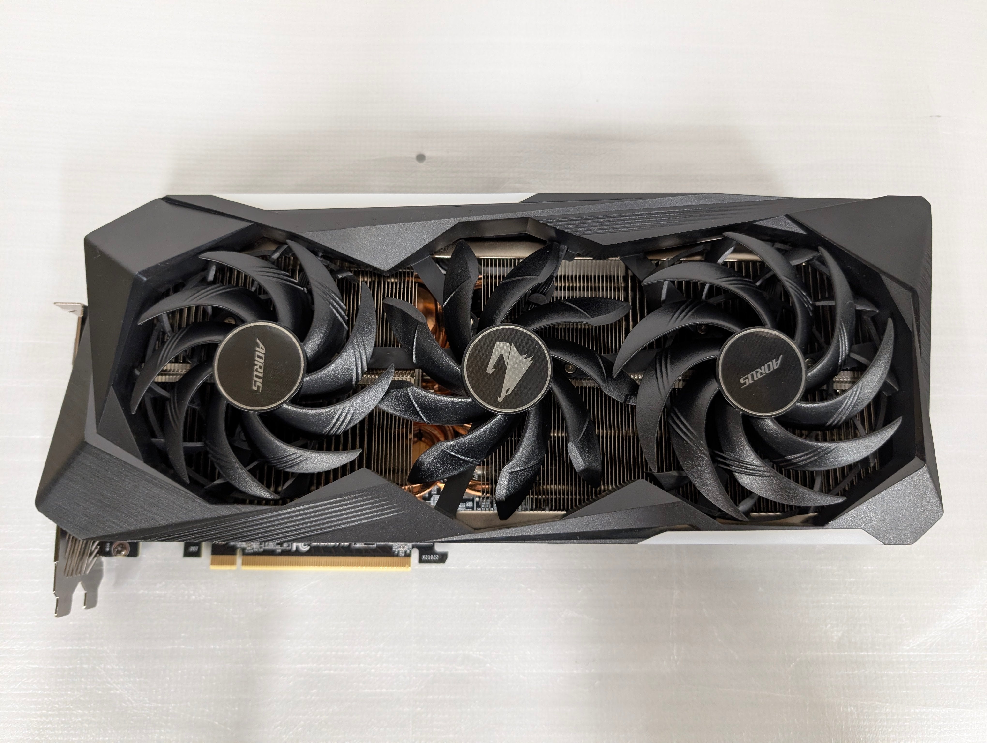 Gigabyte AORUS GeForce RTX 3070 Ti MASTER 8GB GDDR6X Graphics Card RGB LCD – As New GIGABYTE