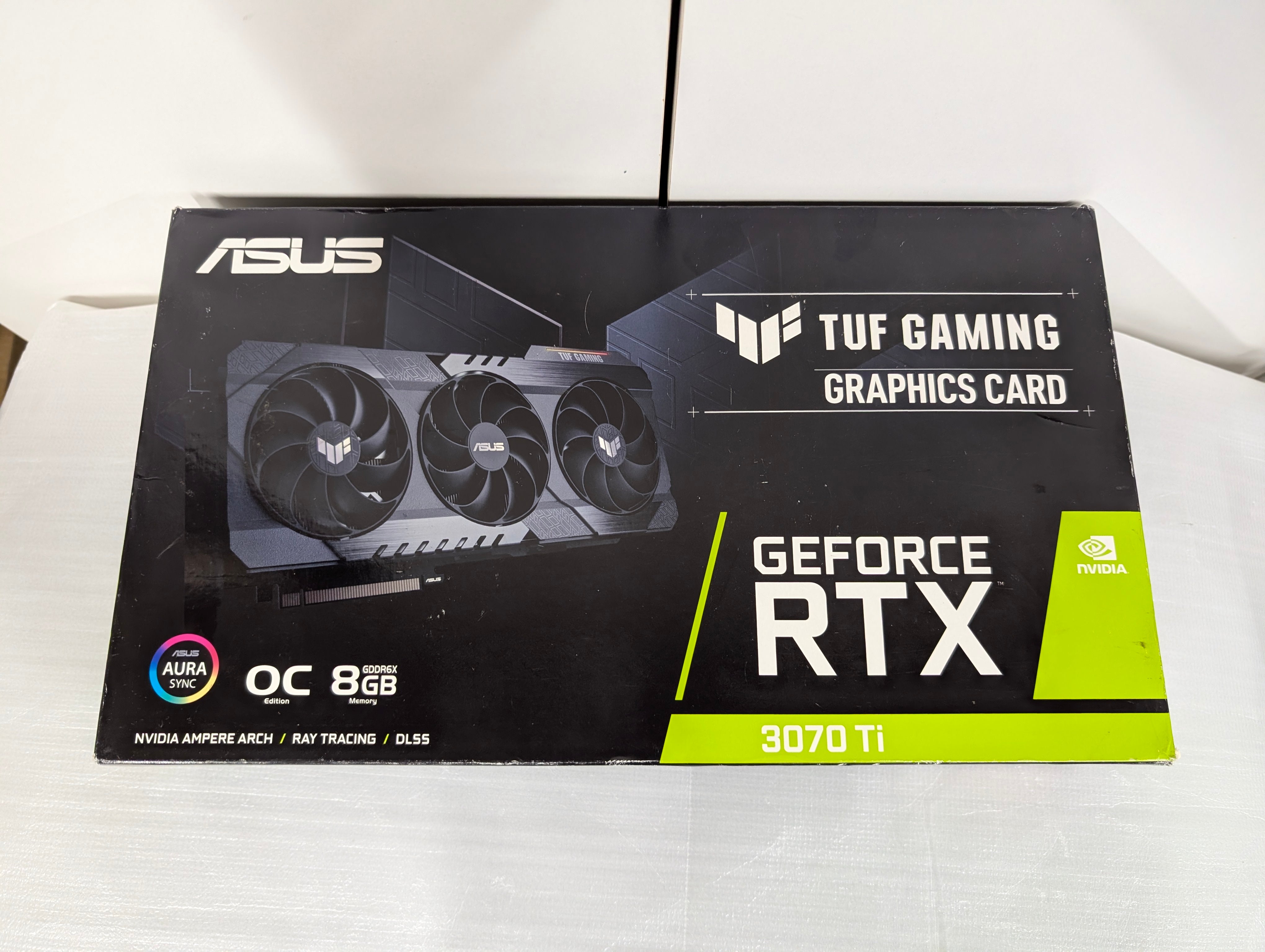 ASUS TUF Gaming GeForce RTX 3070 Ti OC 8GB GDDR6X Graphics Card – As New ASUS