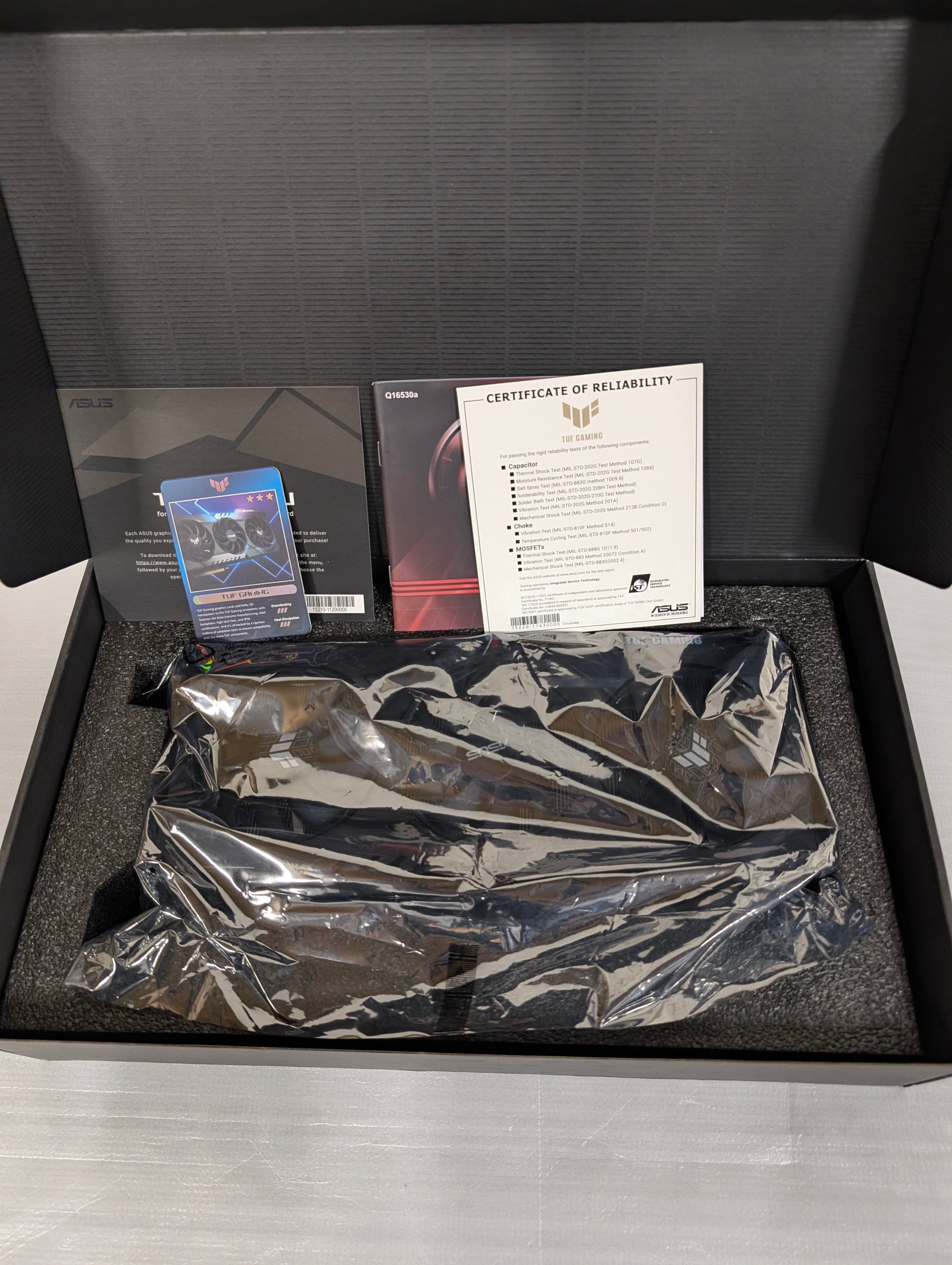 ASUS TUF Gaming GeForce RTX 3070 Ti OC 8GB GDDR6X Graphics Card – As New ASUS