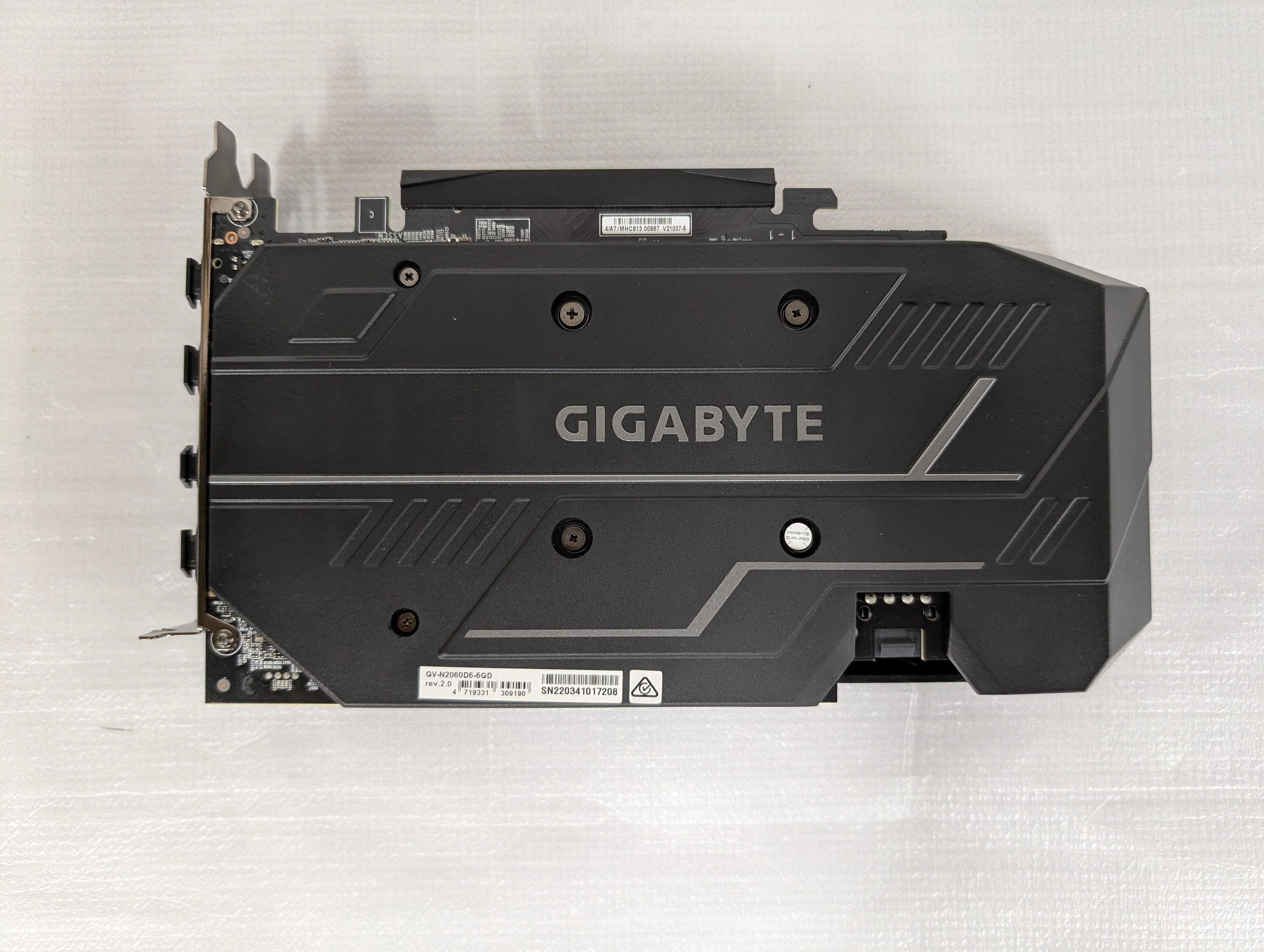 Gigabyte GeForce RTX 2060 D6 6GB GDDR6 Graphics Card PCIe Gaming GPU – As New GIGABYTE