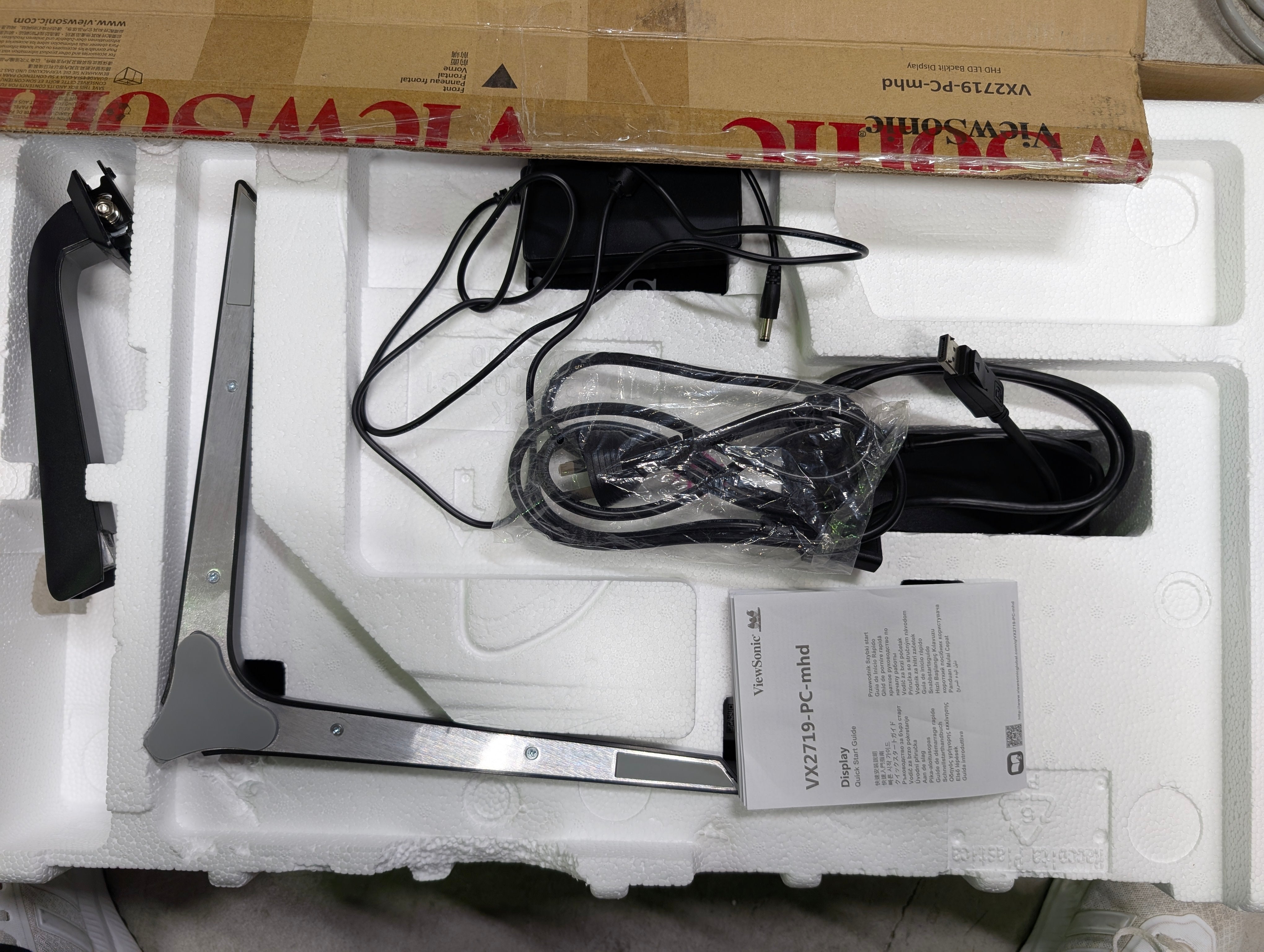 ViewSonic VX2719-PC-MHD 27" Curved Gaming Monitor 240Hz 1ms FreeSync – As New VIEWSONIC