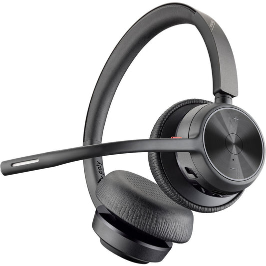 Poly Voyager 4320 UC Wireless Stereo Headset with BT700 USB-C Adapter