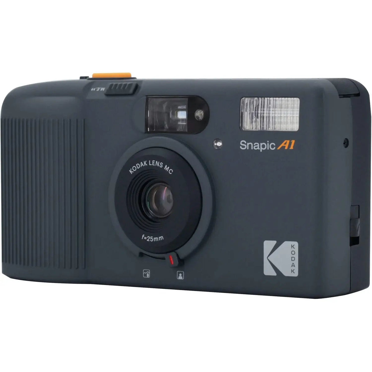 Kodak Snapic A1 Reusable 35mm Film Camera with Flash and OLED Display - Rhino Grey KODAK