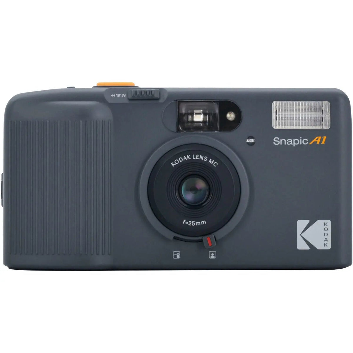 Kodak Snapic A1 Reusable 35mm Film Camera with Flash and OLED Display - Rhino Grey KODAK