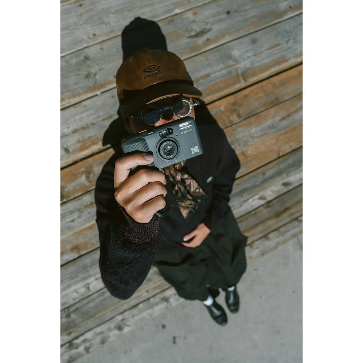 Kodak Snapic A1 Reusable 35mm Film Camera with Flash and OLED Display - Rhino Grey KODAK