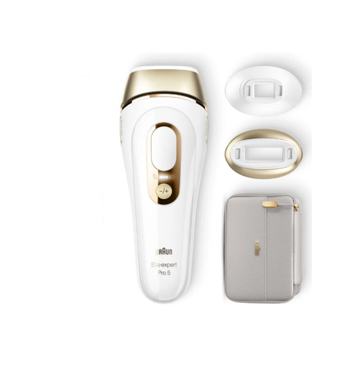 Braun Silk-expert Pro 5 IPL PL5157 Hair Removal Device White/Gold – Excellent Condition (No Razor Included) Braun