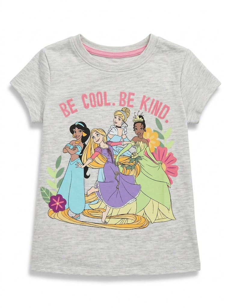 Disney Princess Girls' Pink Satin Hooded Varsity Jacket -2-piece set Disney