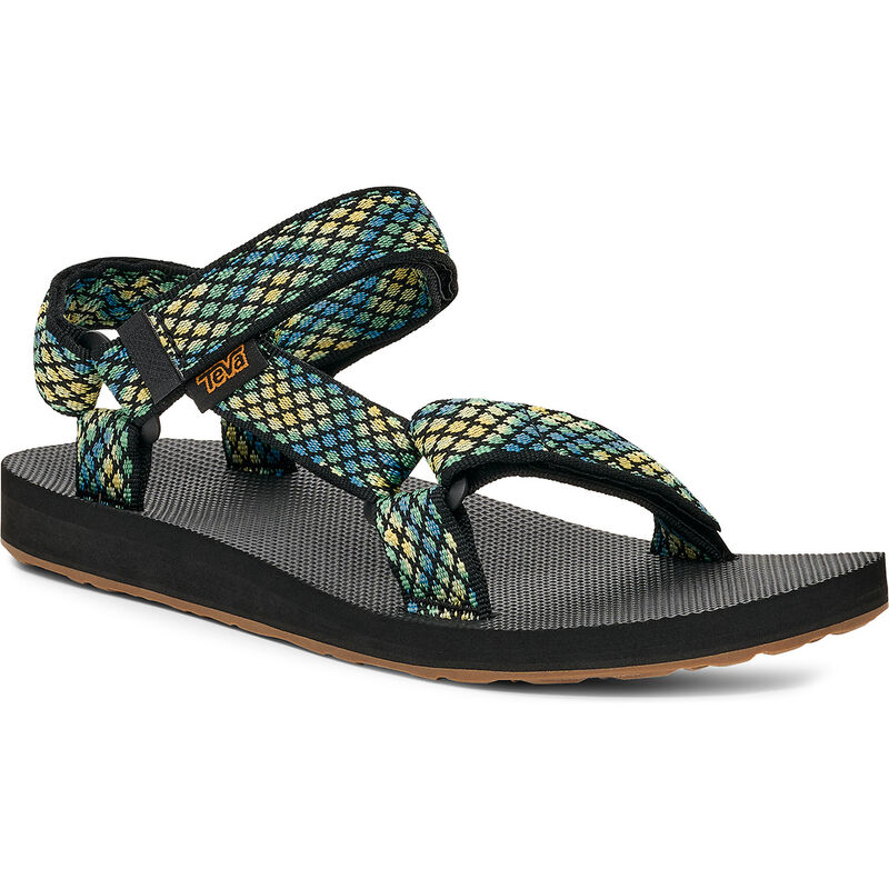 Teva Women's Original Universal Outdoor Sandal, Chroma Black/Lemon, 10 US, EU 41 Teva
