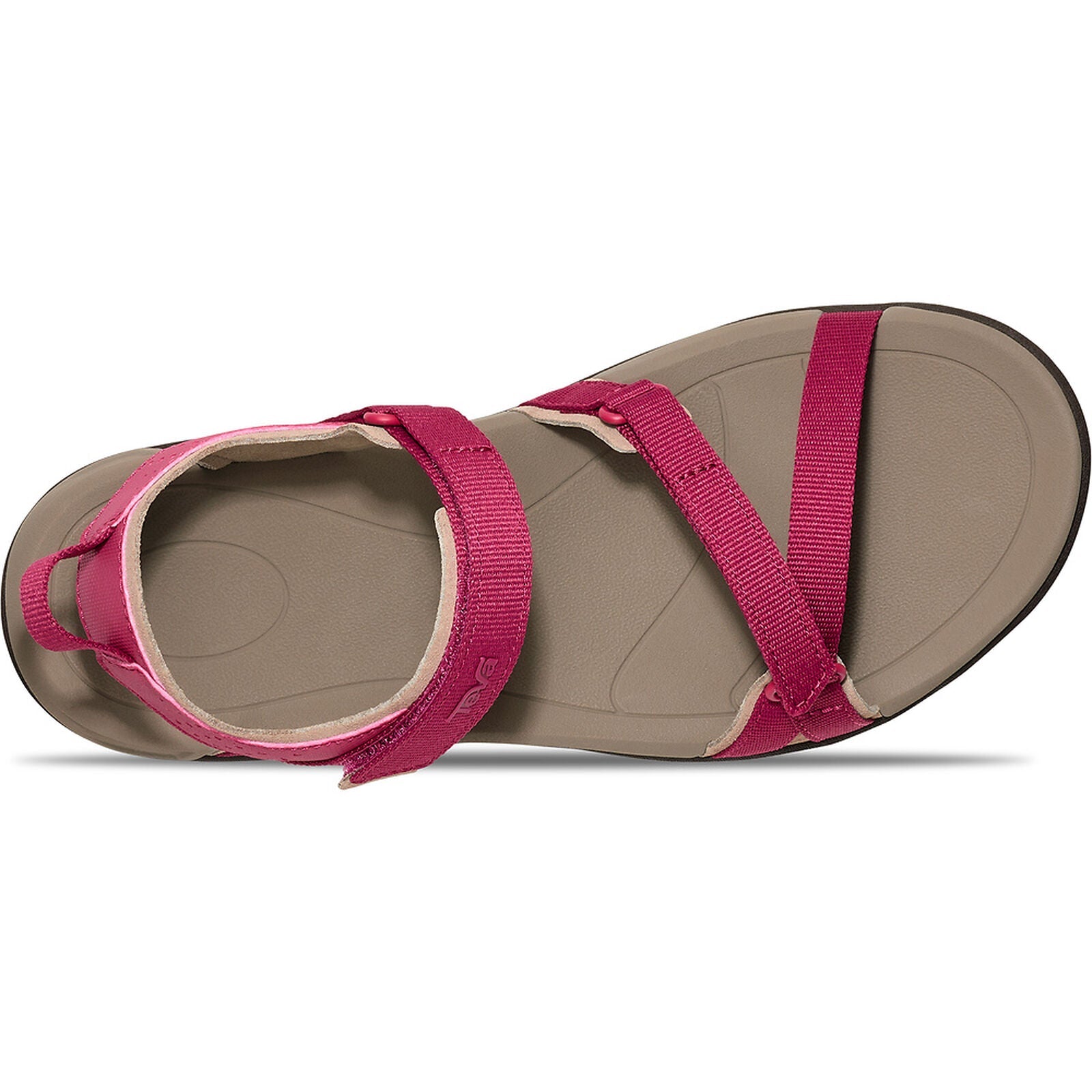 Teva Women's Verra Outdoor Sandal, Cherries Jubilee/Chocolate Brown, EU 39 Teva