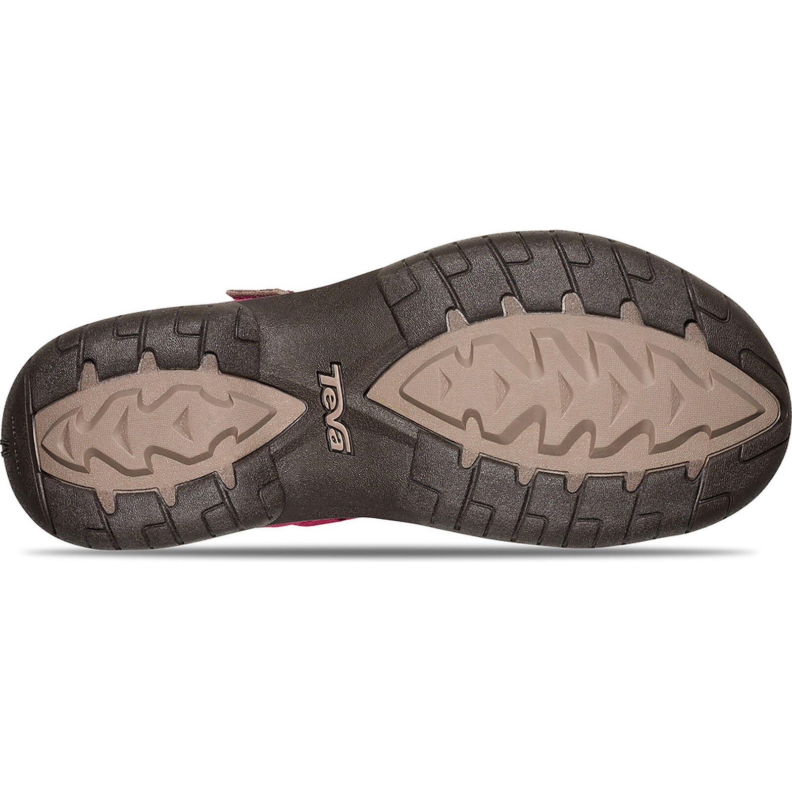 Teva Women's Verra Outdoor Sandal, Cherries Jubilee/Chocolate Brown, EU 39 Teva