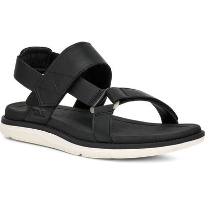 Teva Women's Madera Slingback Outdoor Sandal, Black/White, 6 US, EU 37 Teva