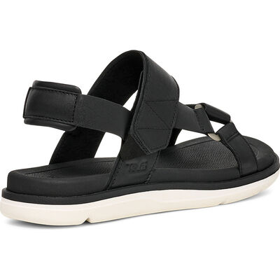 Teva Women's Madera Slingback Outdoor Sandal, Black/White, 6 US, EU 37 Teva