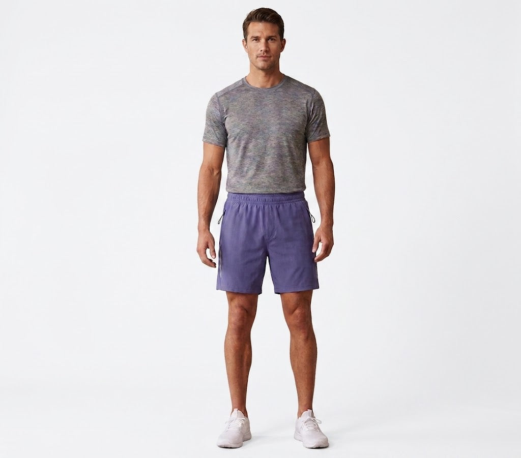 Tahari Sport Men's Shorts -Scotchlite -Side Zip Pockets TAHARI